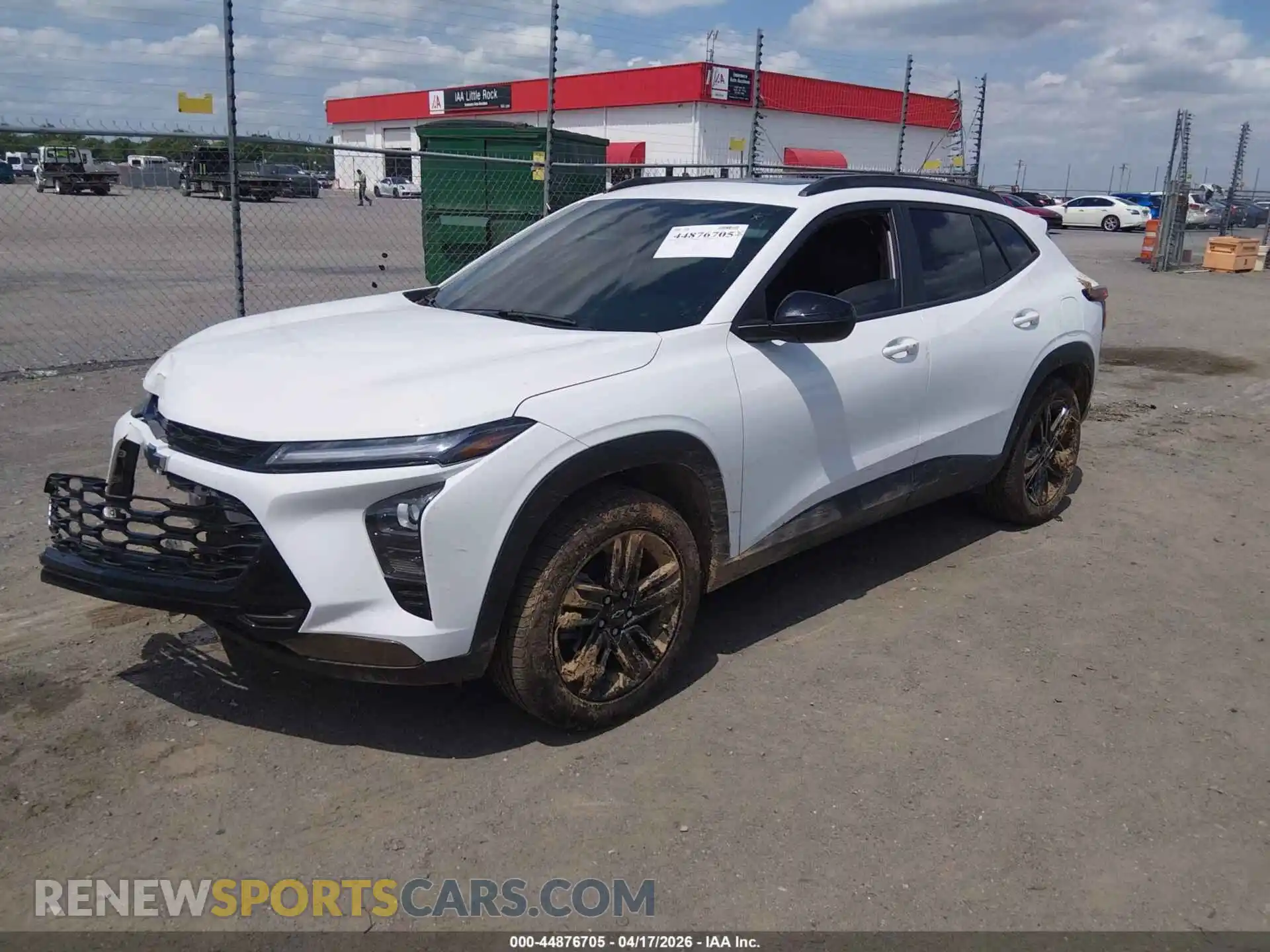 2 Фотография поврежденного автомобиля KL77LKEP9SC054032 CHEVROLET TRAX 2025