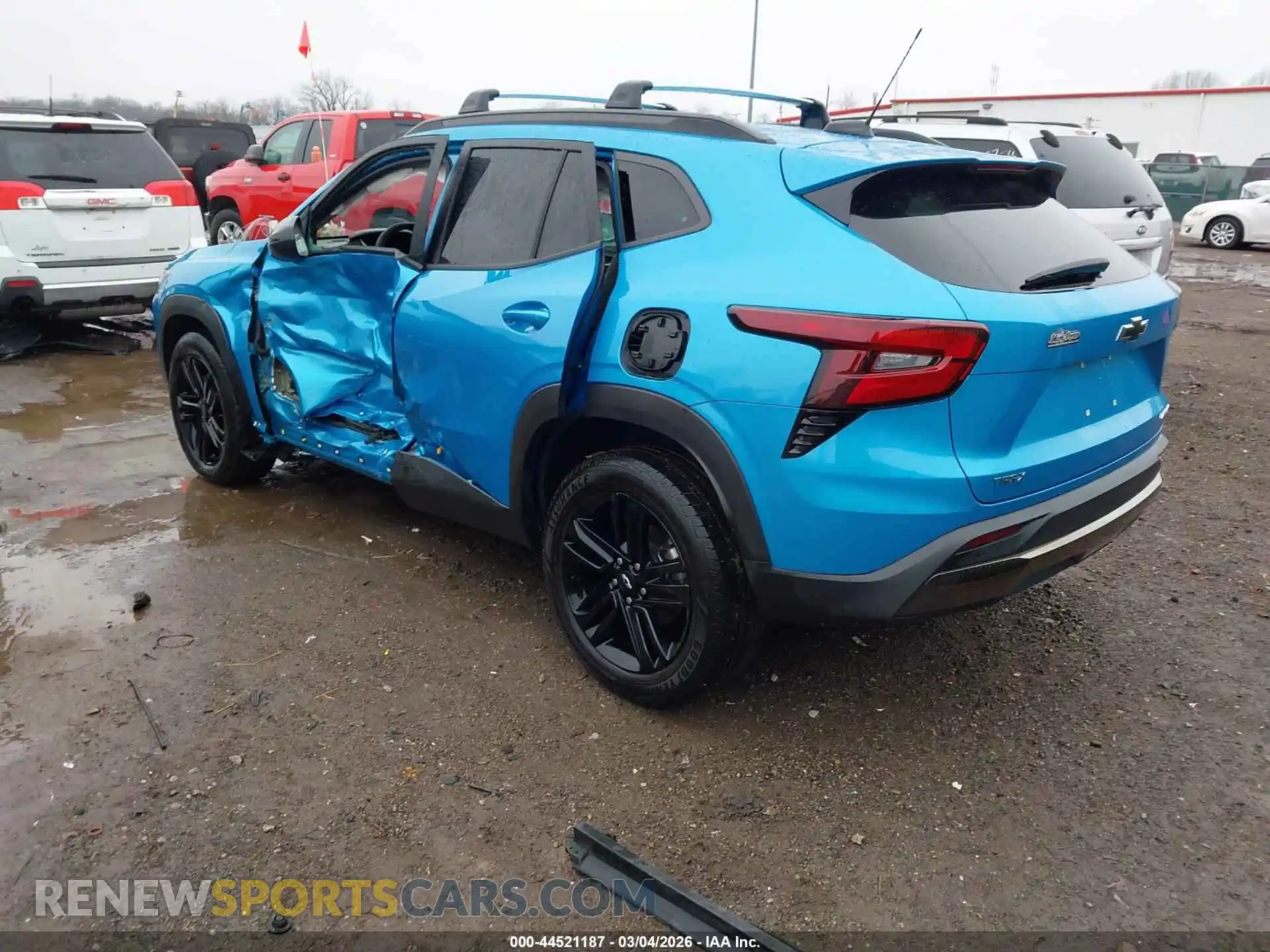 3 Photograph of a damaged car KL77LKEP9SC079772 CHEVROLET TRAX 2025