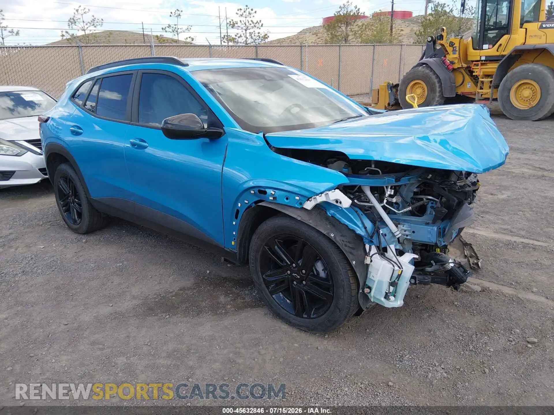 1 Photograph of a damaged car KL77LKEP9SC145625 CHEVROLET TRAX 2025