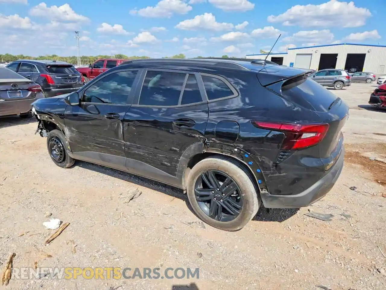 2 Photograph of a damaged car KL77LKEP9SC217651 CHEVROLET TRAX 2025