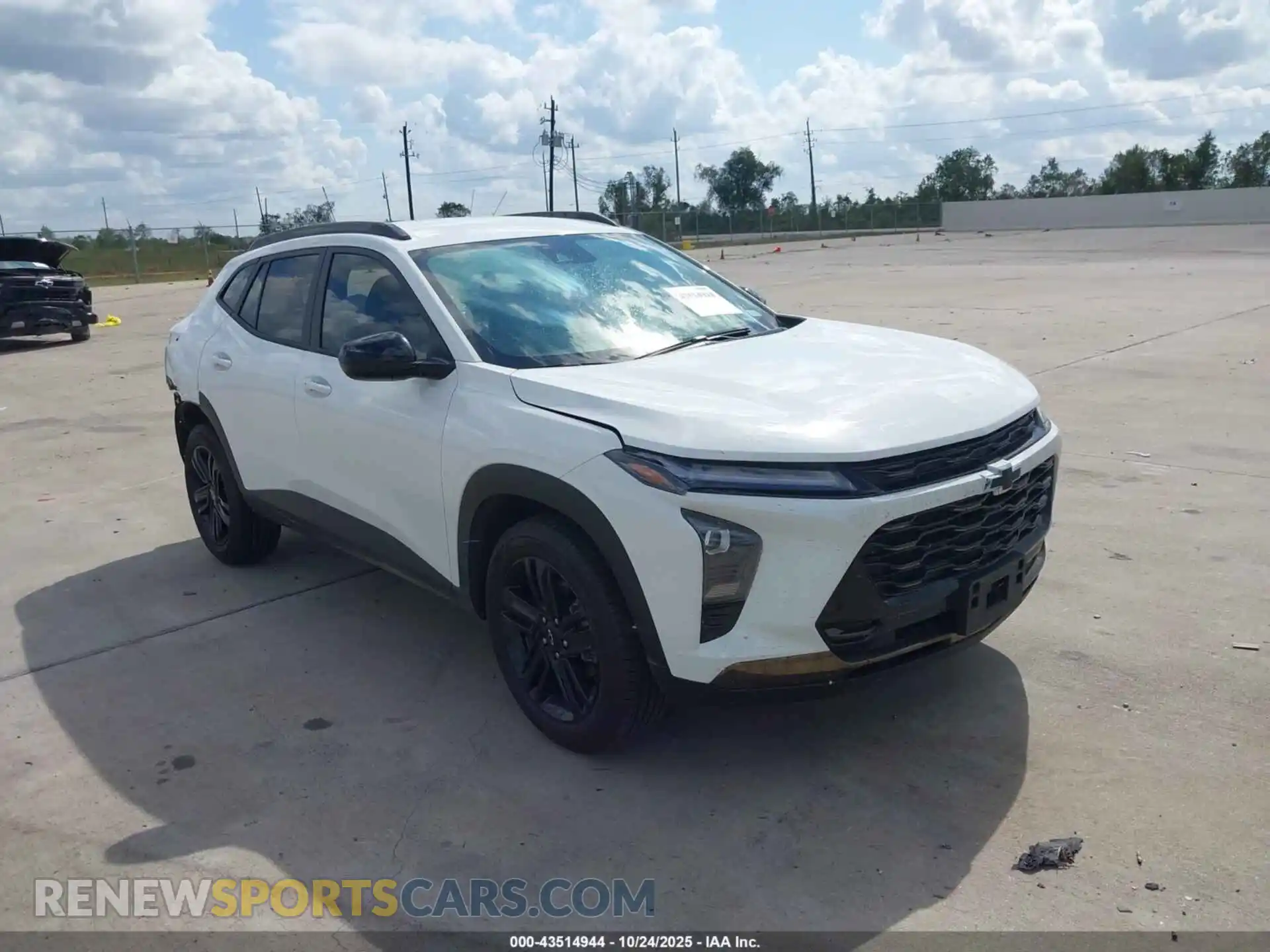 1 fotografías del automóvil dañado KL77LKEP9SC228794 CHEVROLET TRAX 2025