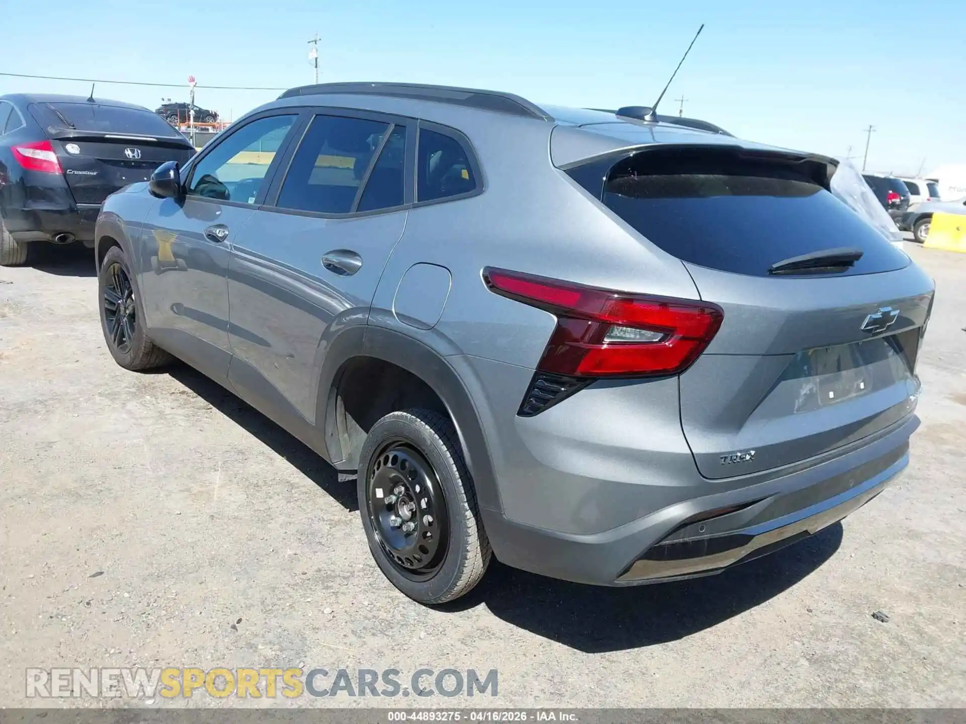 3 Photograph of a damaged car KL77LKEP9SC311478 CHEVROLET TRAX 2025