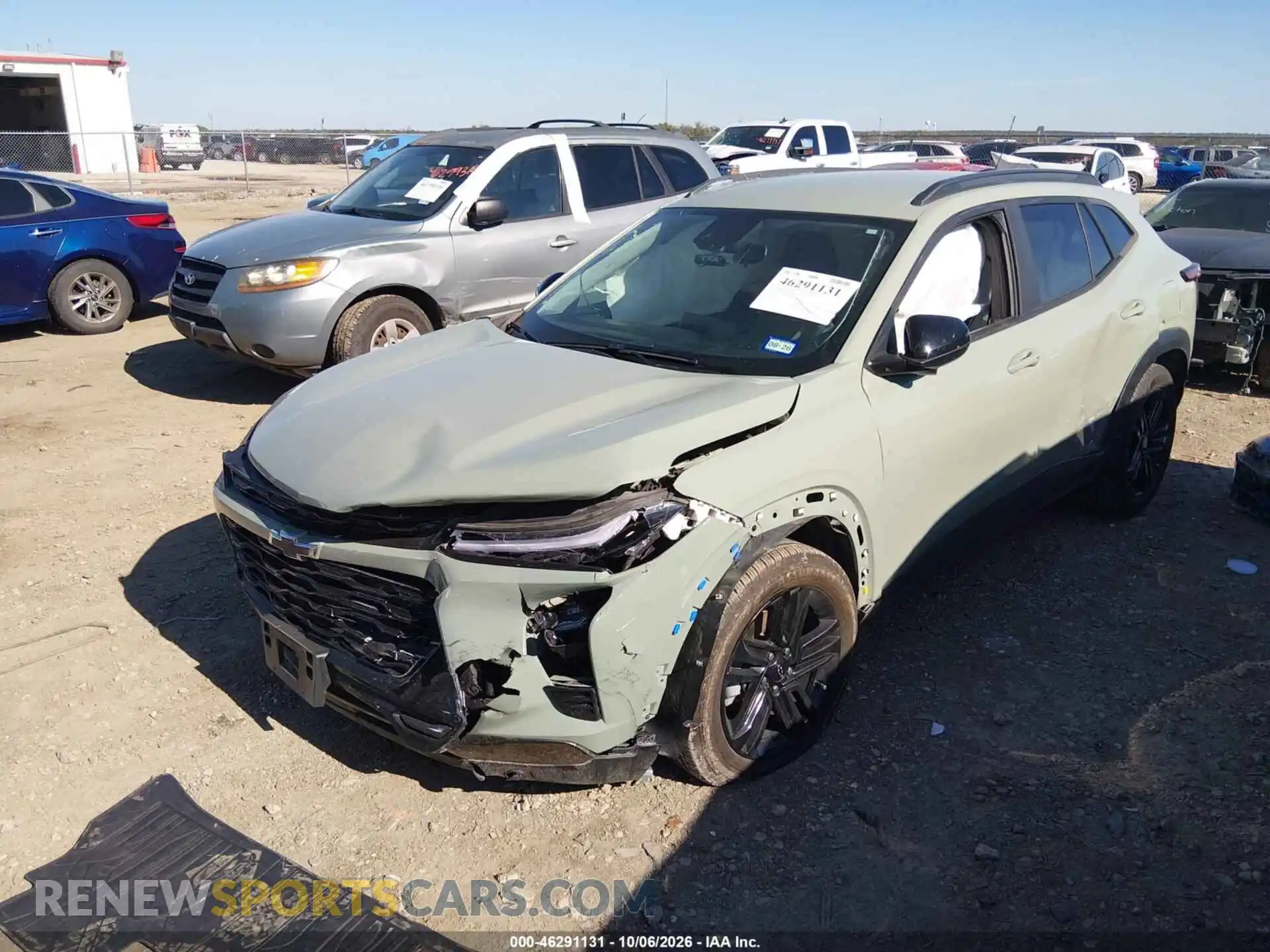 2 fotografías del automóvil dañado KL77LKEPXSC056128 CHEVROLET TRAX 2025