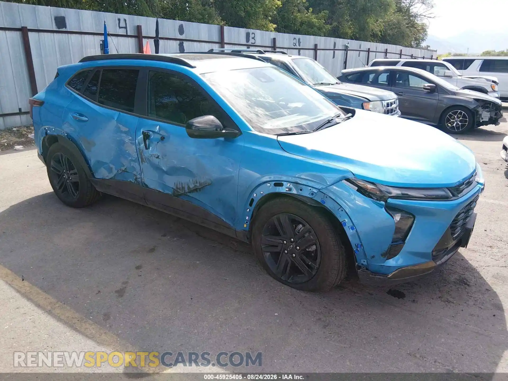 1 fotografías del automóvil dañado KL77LKEPXSC326801 CHEVROLET TRAX 2025