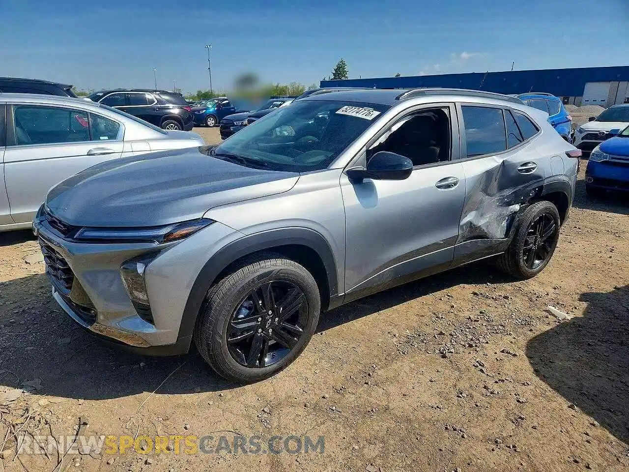 1 fotografías del automóvil dañado KL77LKEPXSC332310 CHEVROLET TRAX 2025