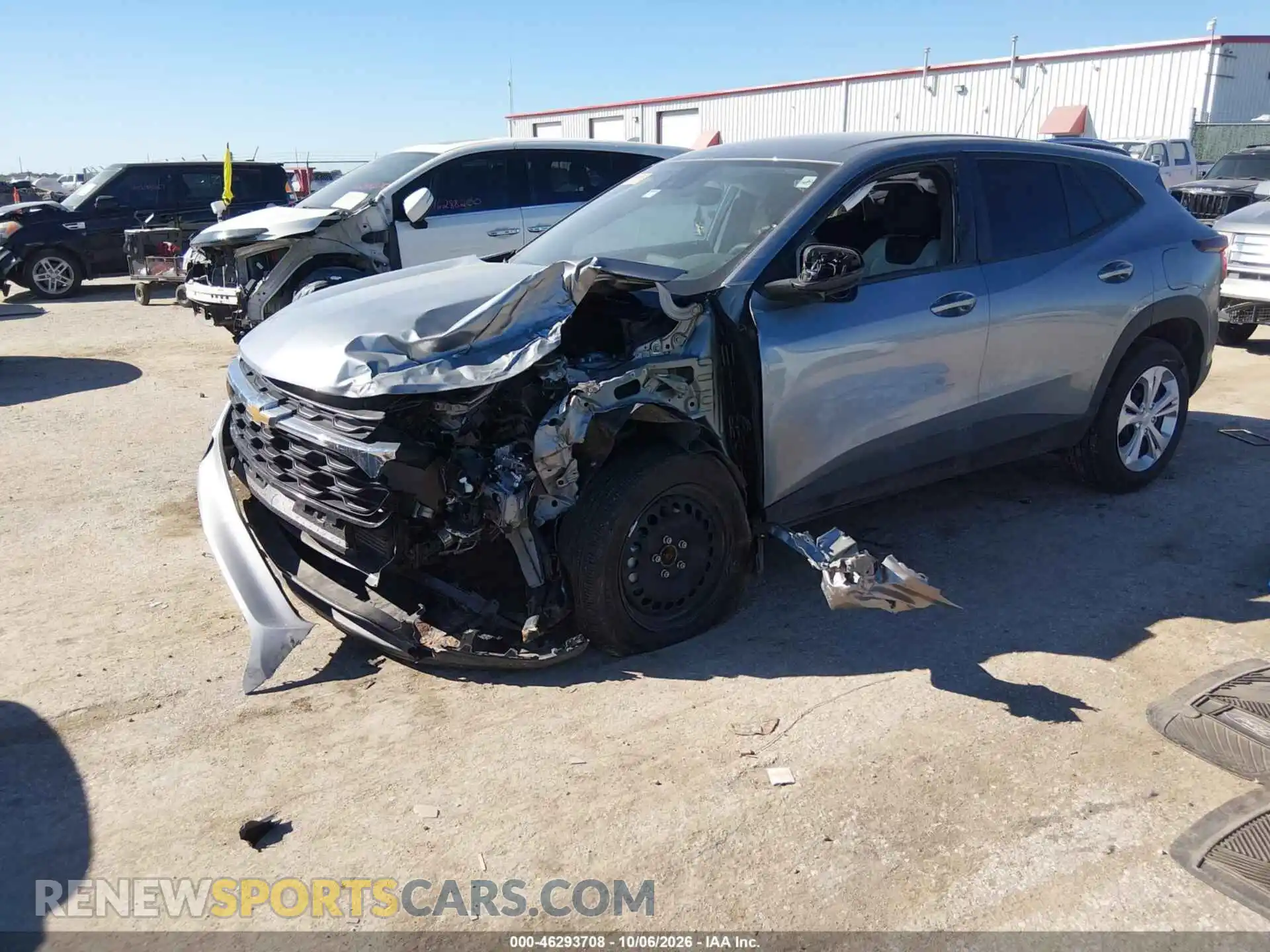 2 Photograph of a damaged car KL77LFEP1TC099331 CHEVROLET TRAX 2026
