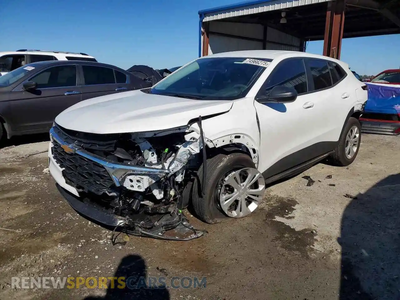 1 Photograph of a damaged car KL77LFEP2TC017297 CHEVROLET TRAX 2026