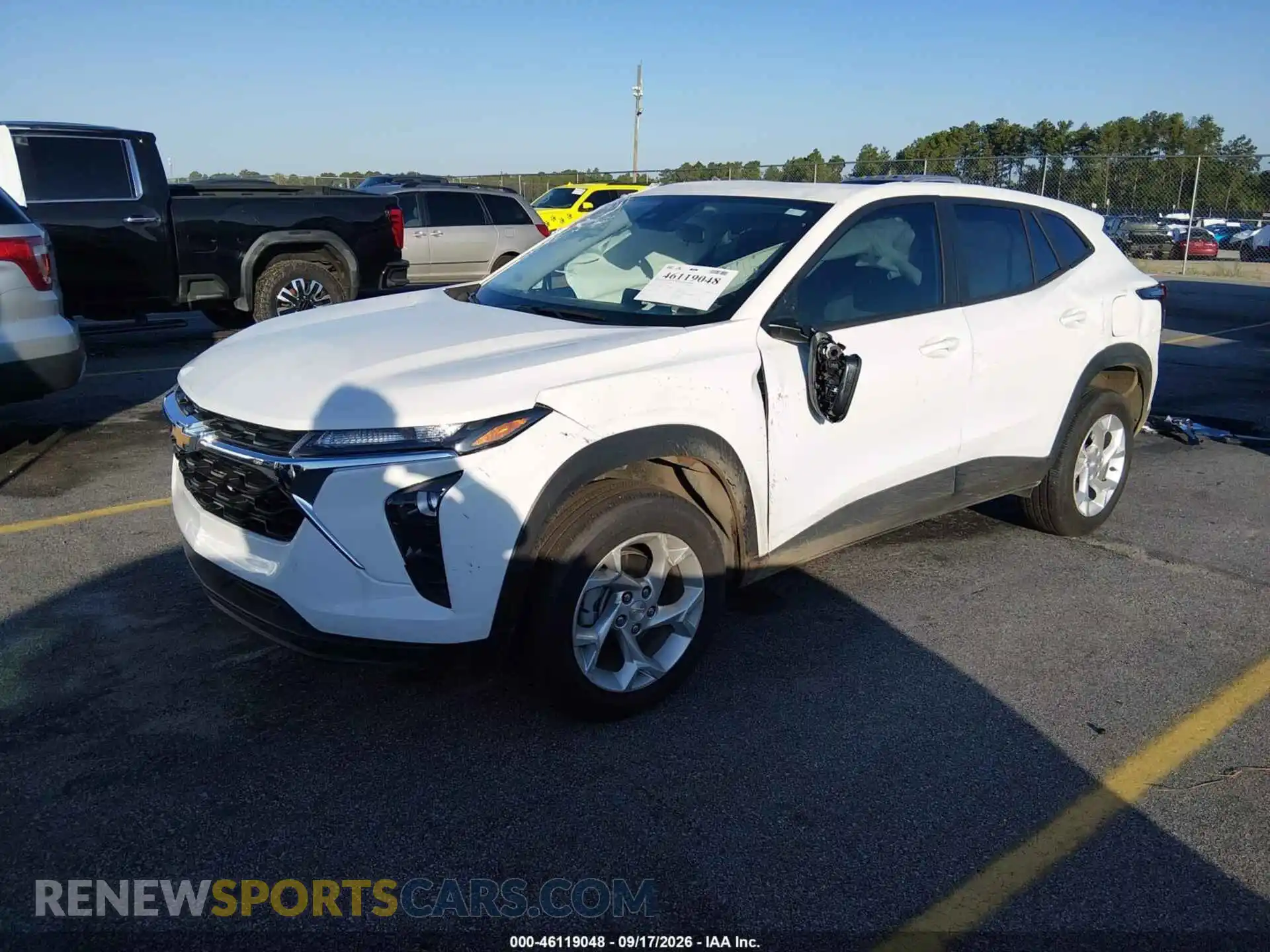 2 Photograph of a damaged car KL77LFEP2TC064135 CHEVROLET TRAX 2026
