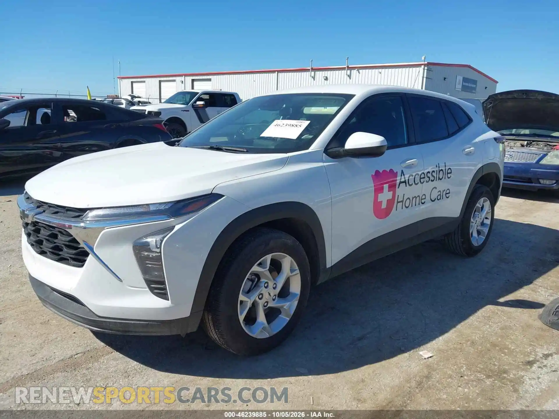 2 Фотография поврежденного автомобиля KL77LFEP3TC149579 CHEVROLET TRAX 2026