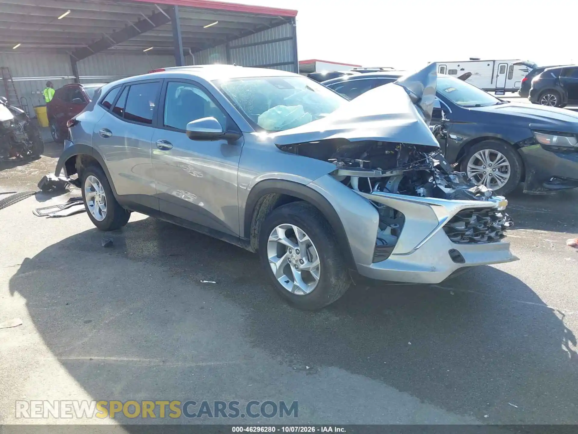 1 Photograph of a damaged car KL77LFEP4TC079204 CHEVROLET TRAX 2026