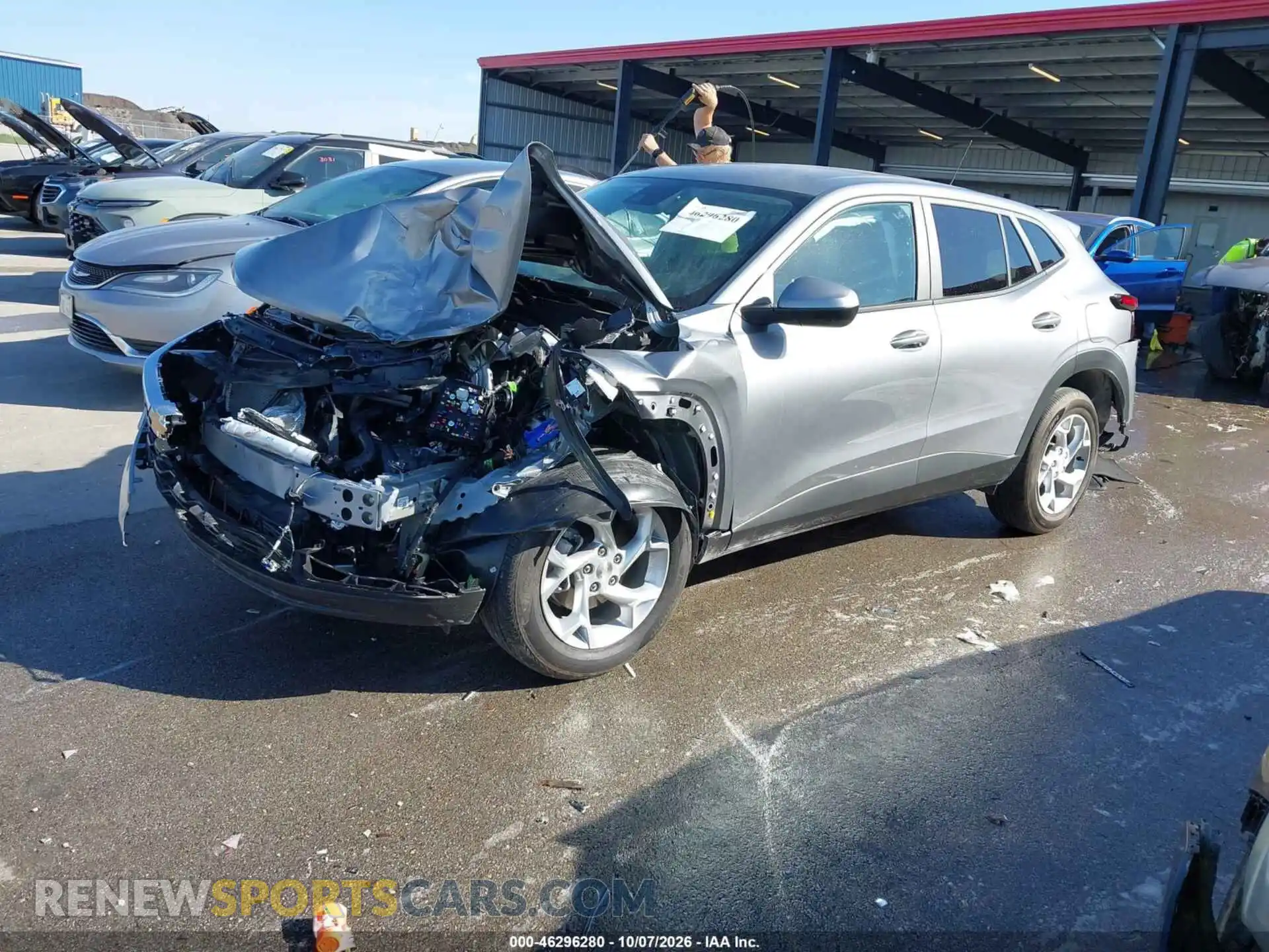 2 Photograph of a damaged car KL77LFEP4TC079204 CHEVROLET TRAX 2026
