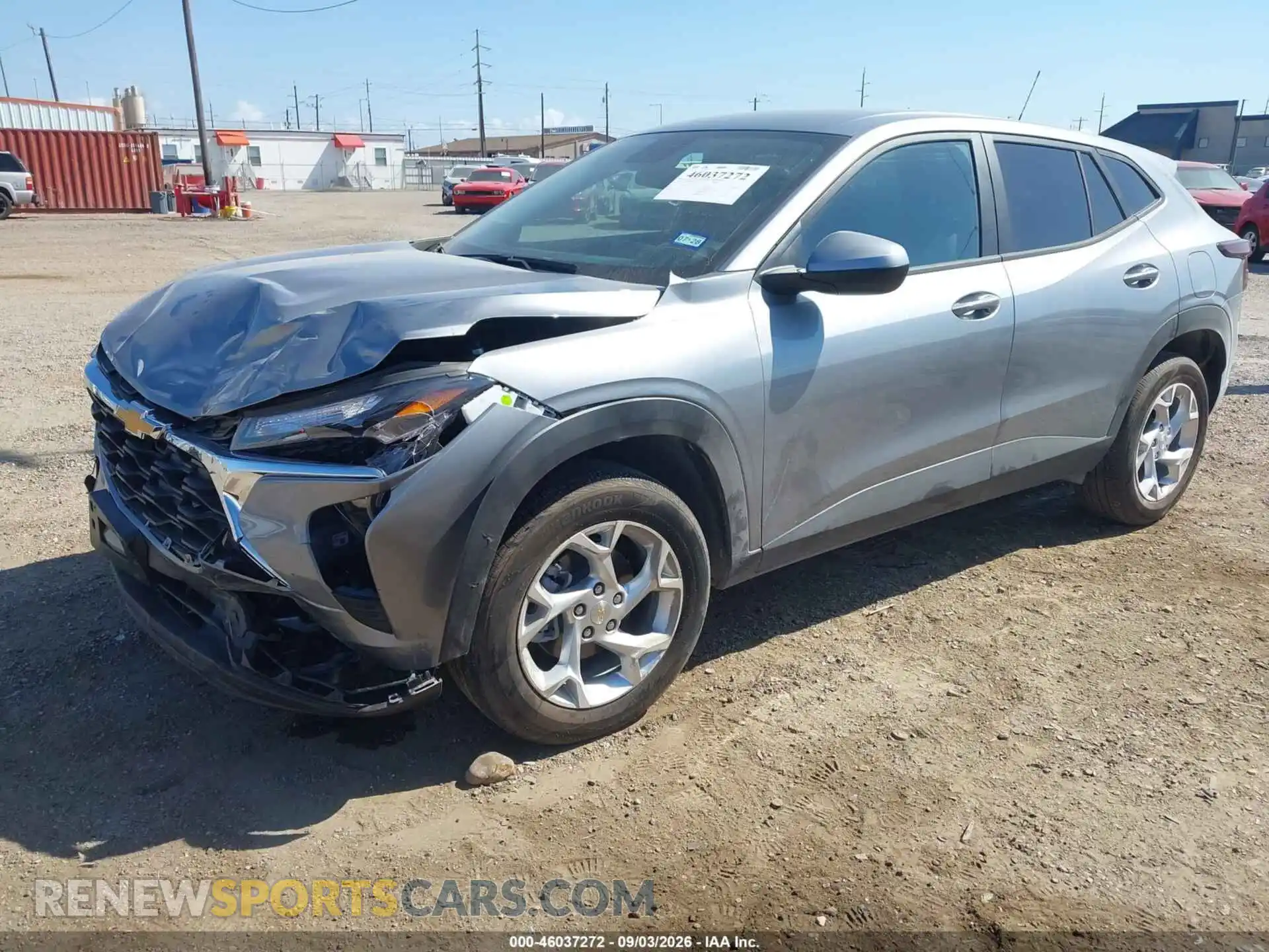 2 Photograph of a damaged car KL77LFEP4TC228713 CHEVROLET TRAX 2026