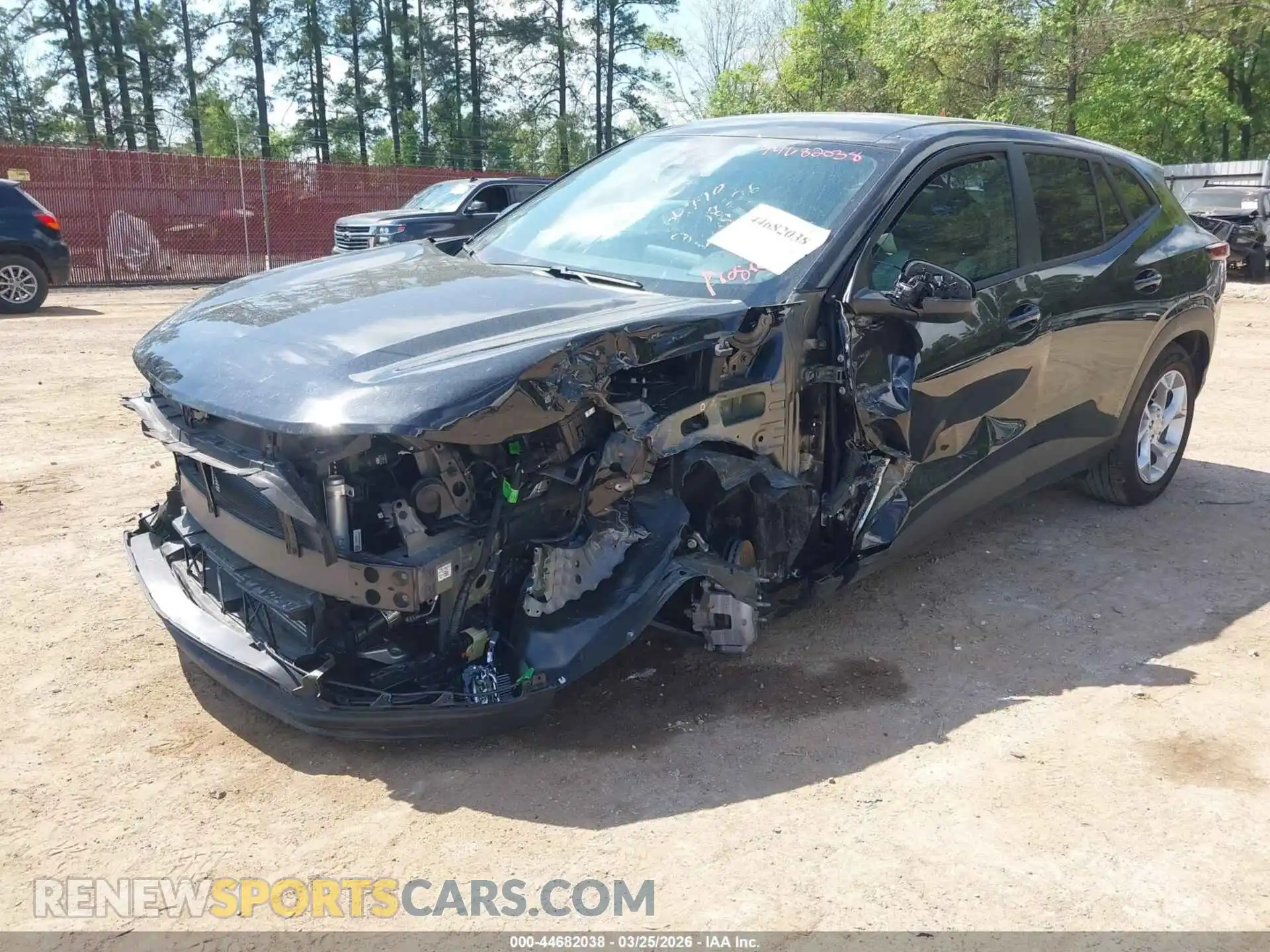 2 Photograph of a damaged car KL77LFEP5TC061410 CHEVROLET TRAX 2026