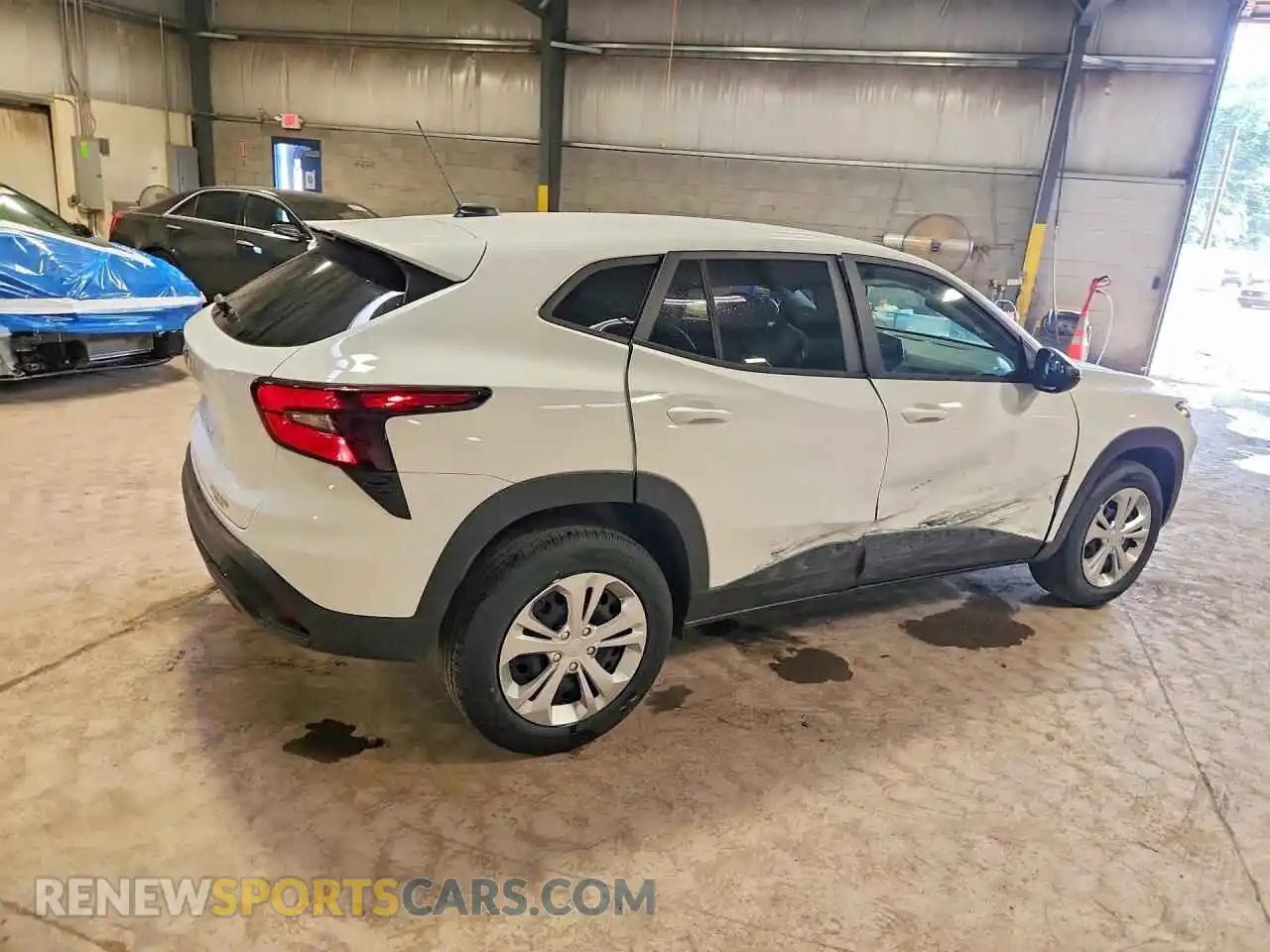 3 Photograph of a damaged car KL77LFEP5TC092110 CHEVROLET TRAX 2026