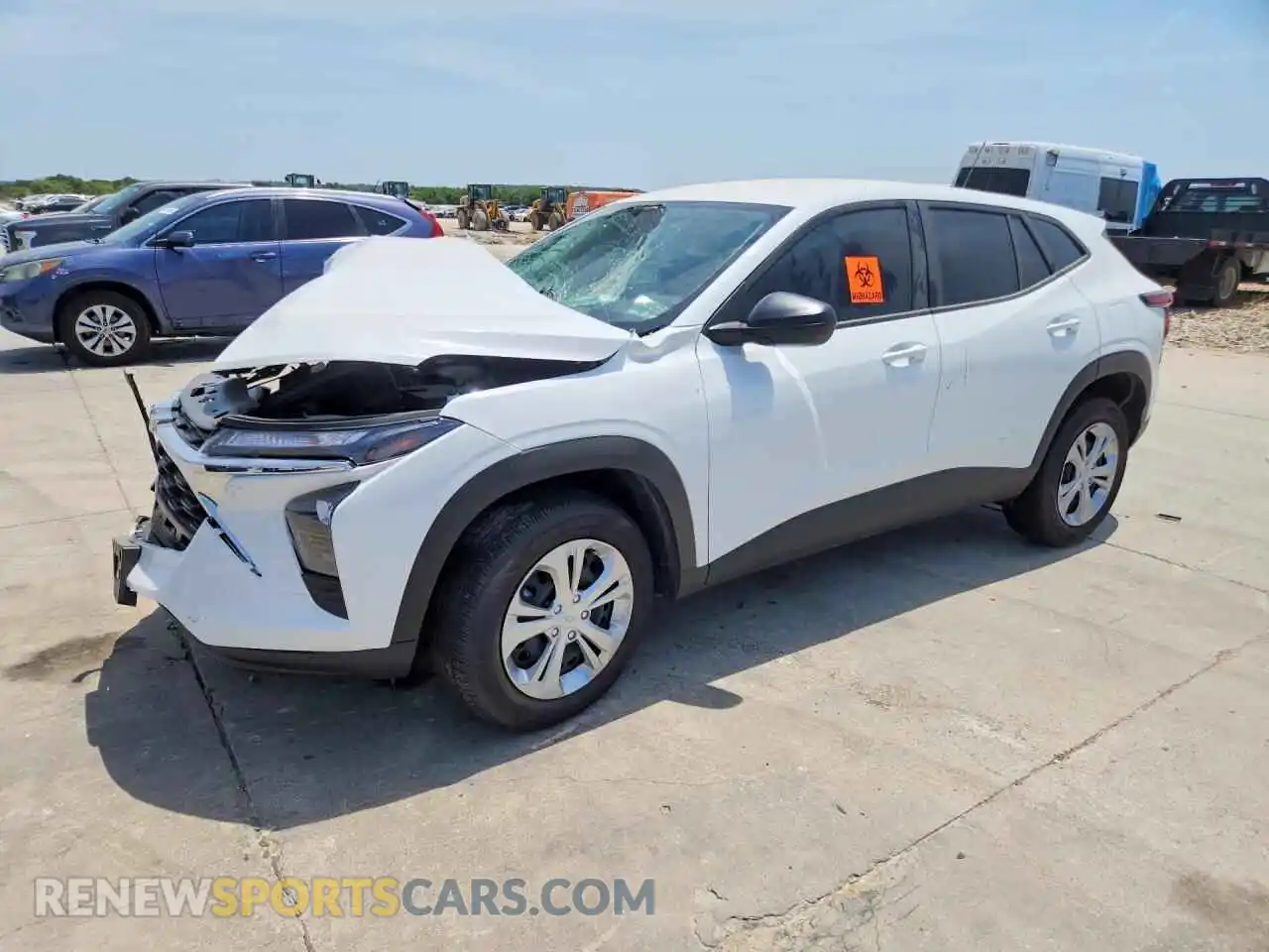 1 Photograph of a damaged car KL77LFEP5TC143427 CHEVROLET TRAX 2026