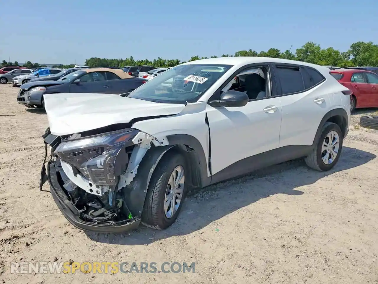 1 Photograph of a damaged car KL77LFEP6TC035043 CHEVROLET TRAX 2026