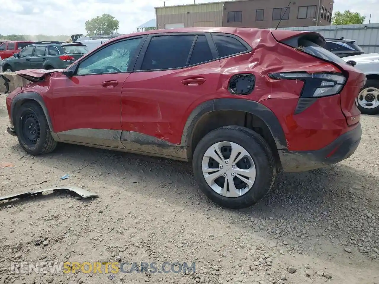 2 Photograph of a damaged car KL77LFEP7TC069511 CHEVROLET TRAX 2026
