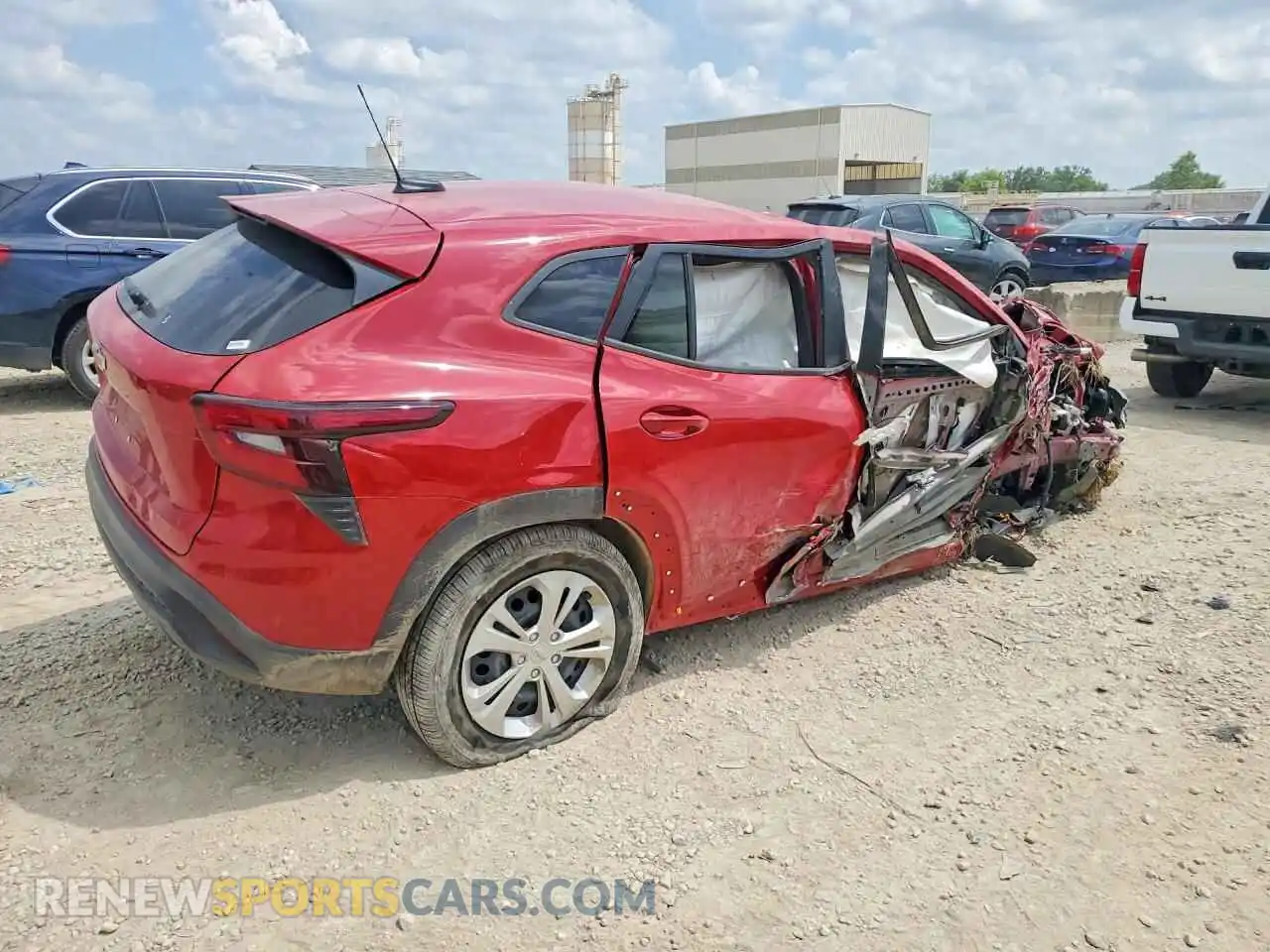 3 Photograph of a damaged car KL77LFEP7TC069511 CHEVROLET TRAX 2026