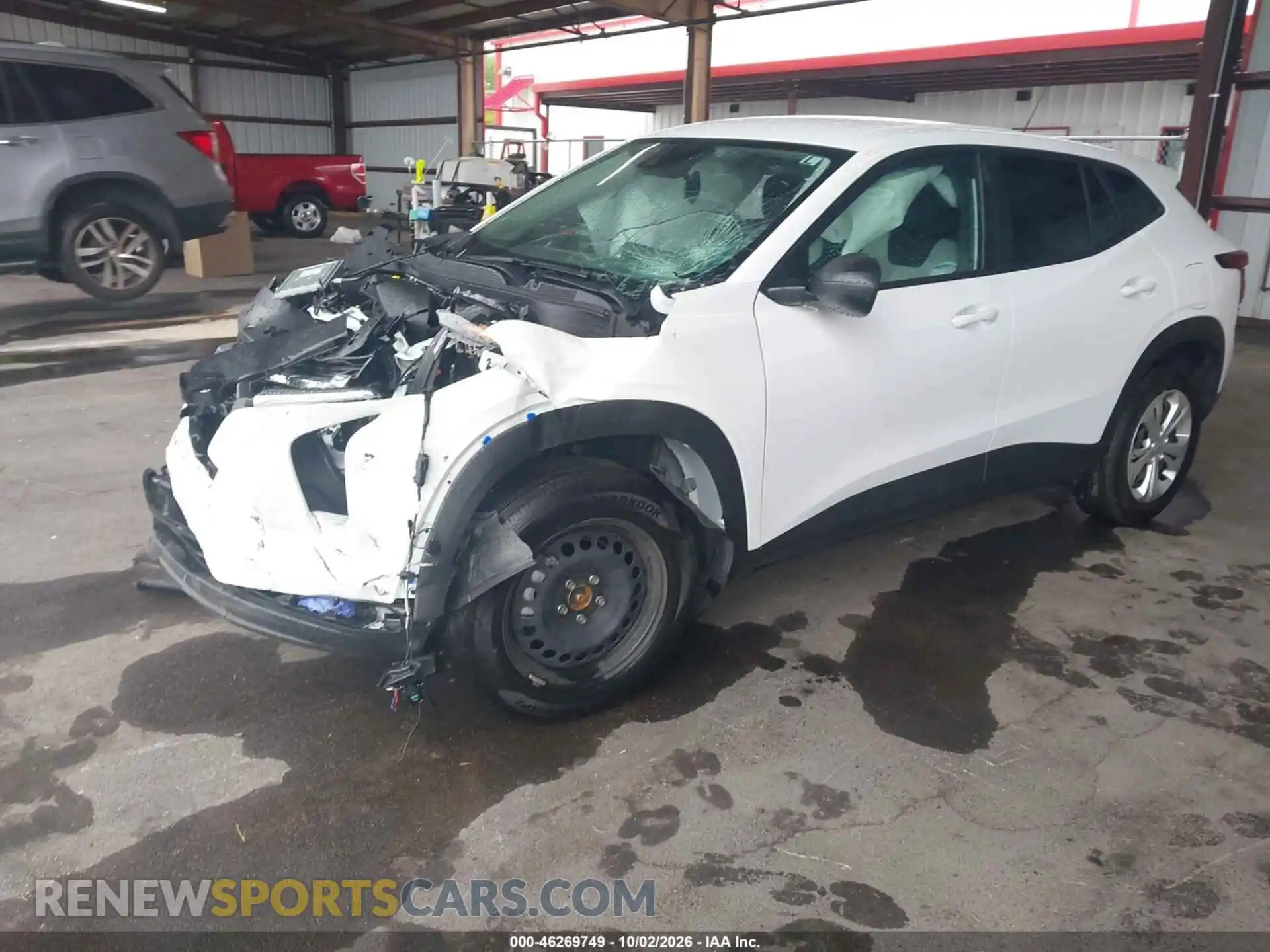 2 Photograph of a damaged car KL77LFEP7TC139153 CHEVROLET TRAX 2026