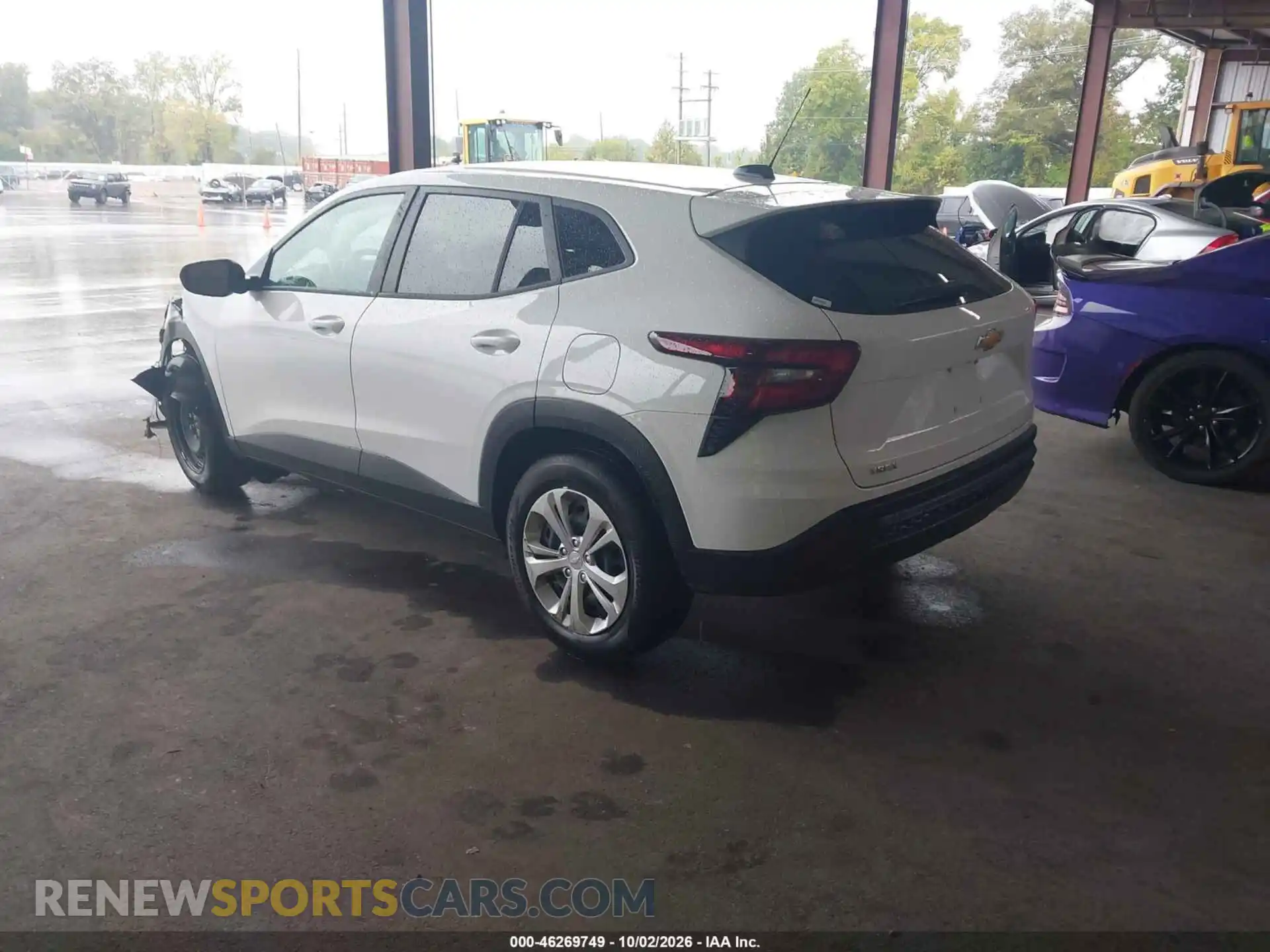 3 Photograph of a damaged car KL77LFEP7TC139153 CHEVROLET TRAX 2026