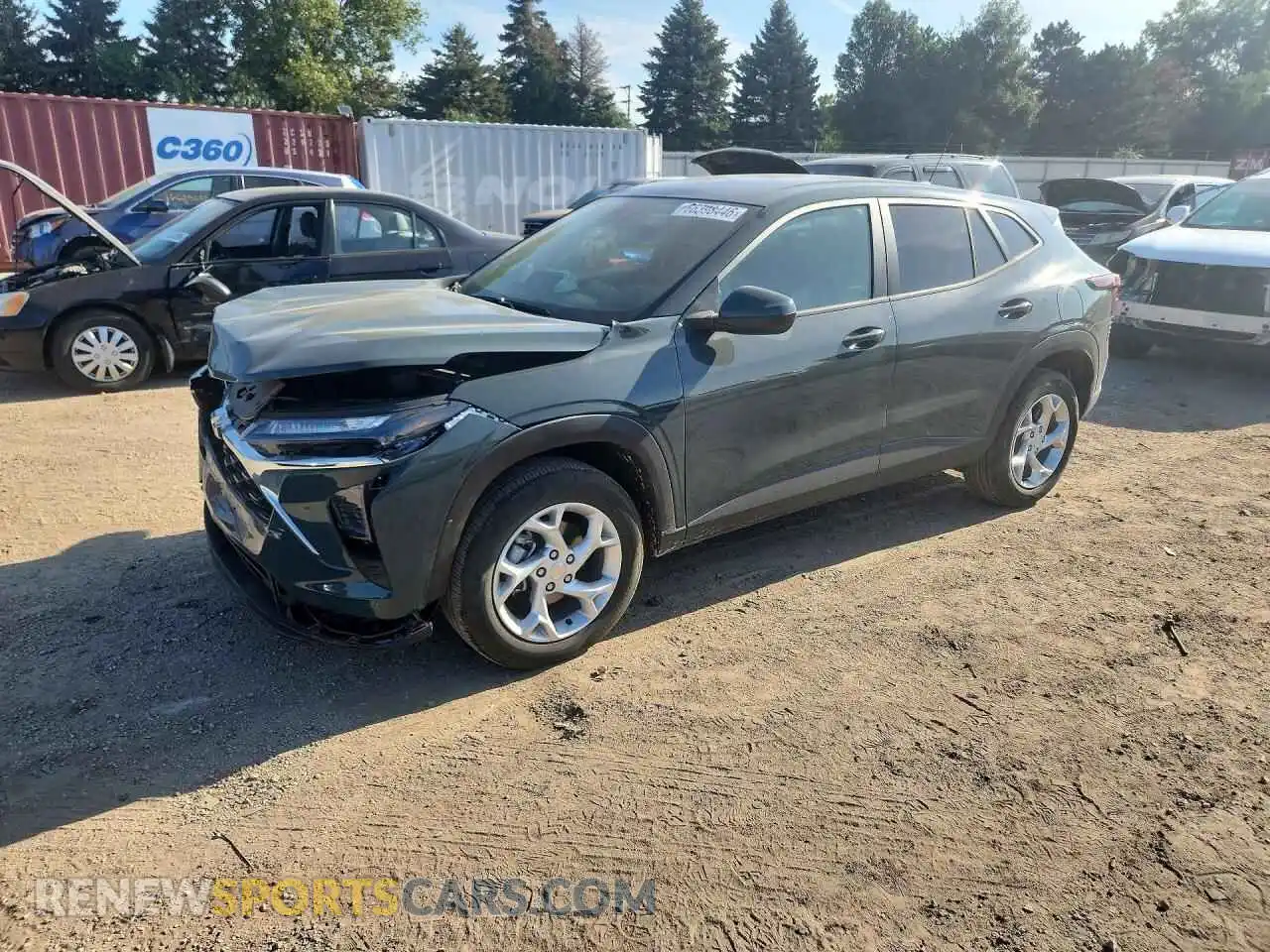 1 Photograph of a damaged car KL77LFEP7TC197649 CHEVROLET TRAX 2026