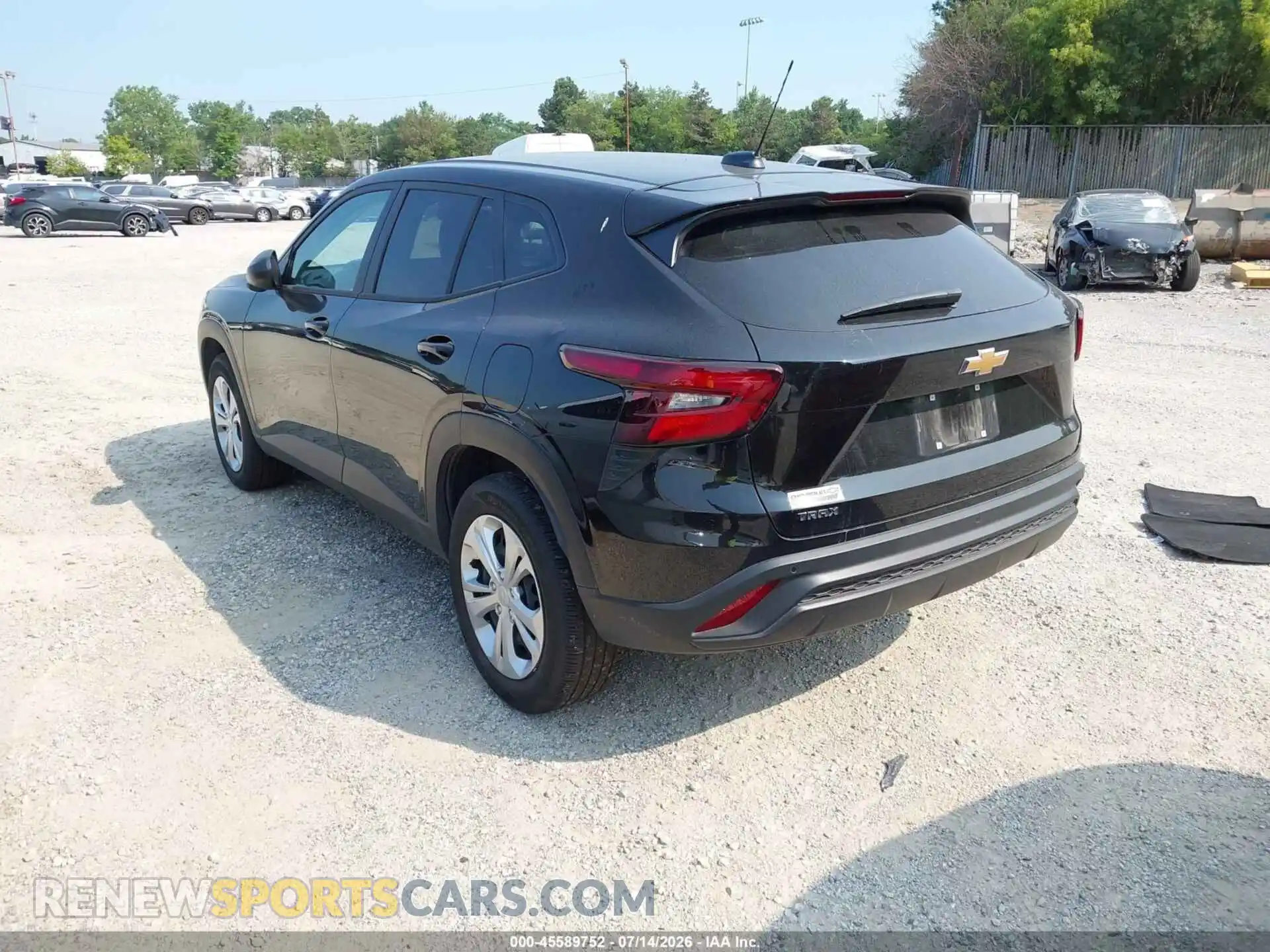 3 Photograph of a damaged car KL77LFEP8TC062857 CHEVROLET TRAX 2026