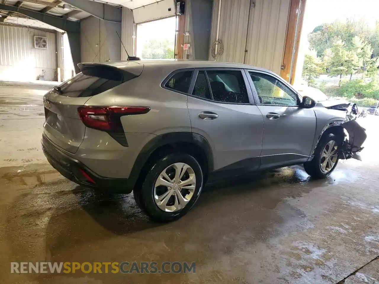 3 fotografías del automóvil dañado KL77LFEP8TC099388 CHEVROLET TRAX 2026