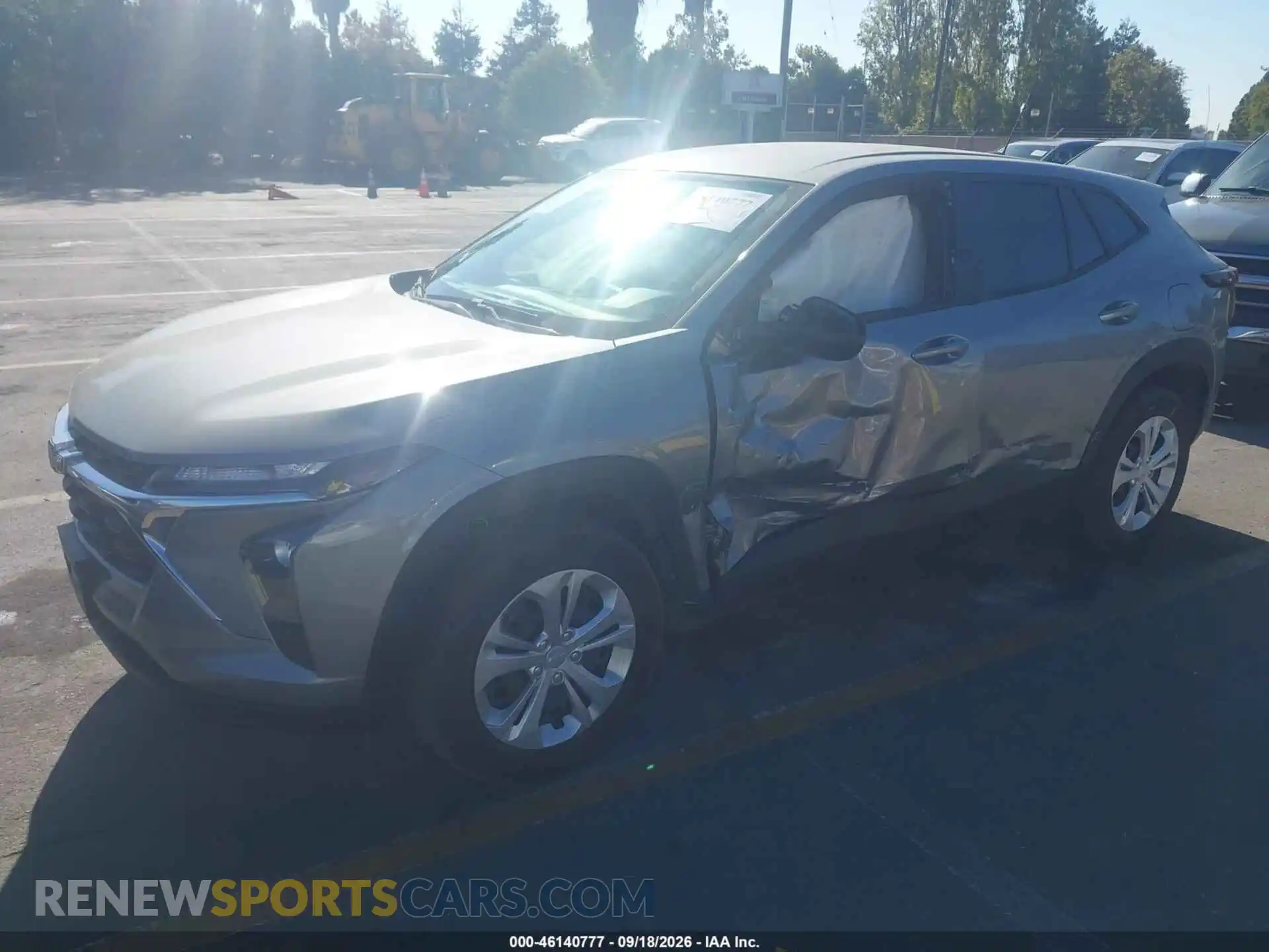 2 Photograph of a damaged car KL77LFEP9TC100659 CHEVROLET TRAX 2026