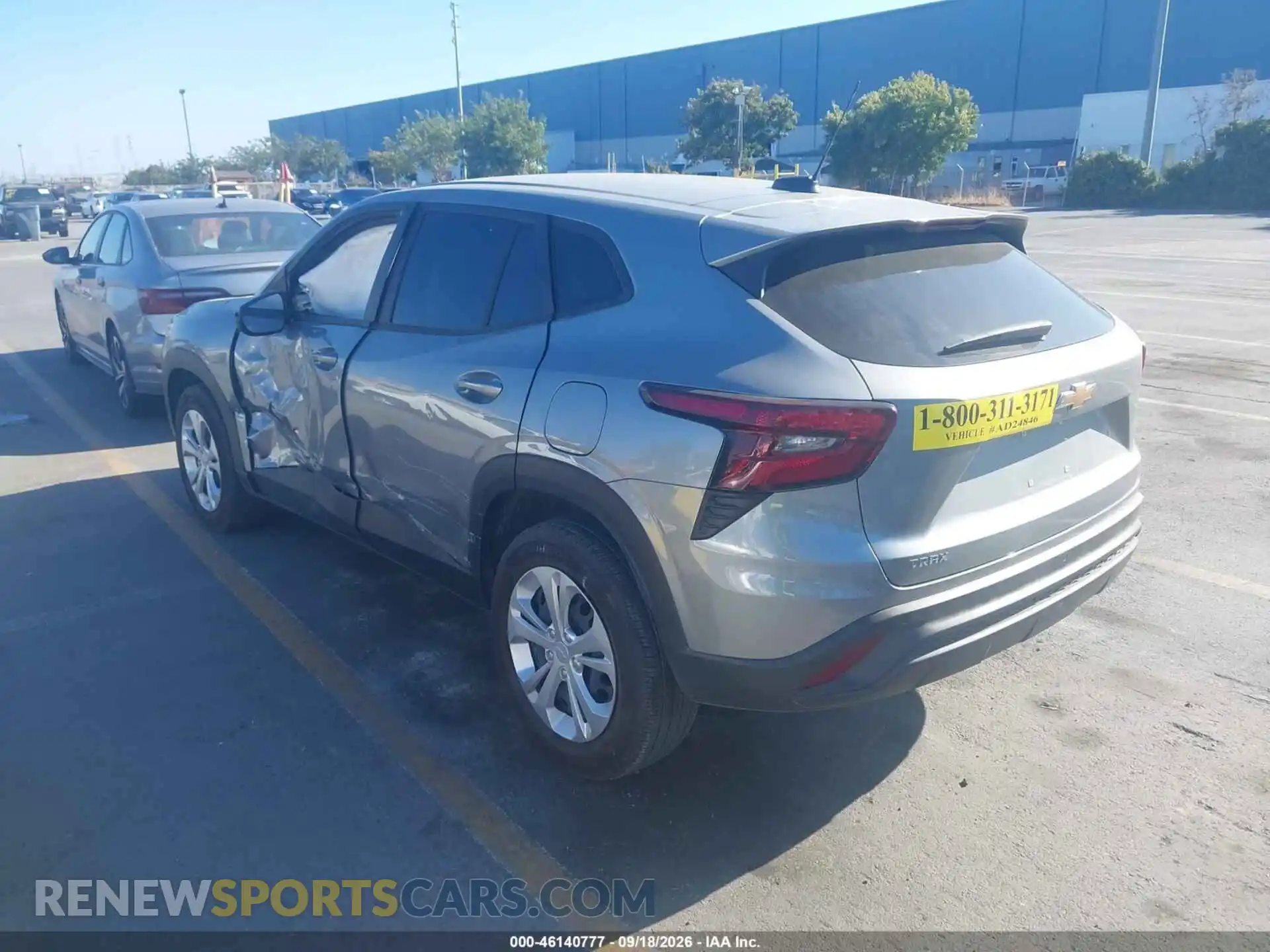 3 Photograph of a damaged car KL77LFEP9TC100659 CHEVROLET TRAX 2026