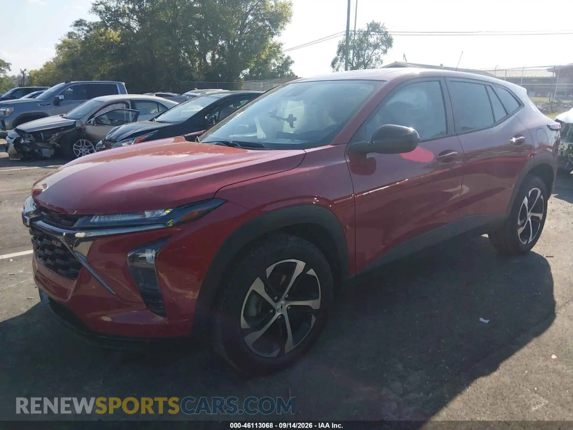 2 Photograph of a damaged car KL77LGEP1TC033691 CHEVROLET TRAX 2026