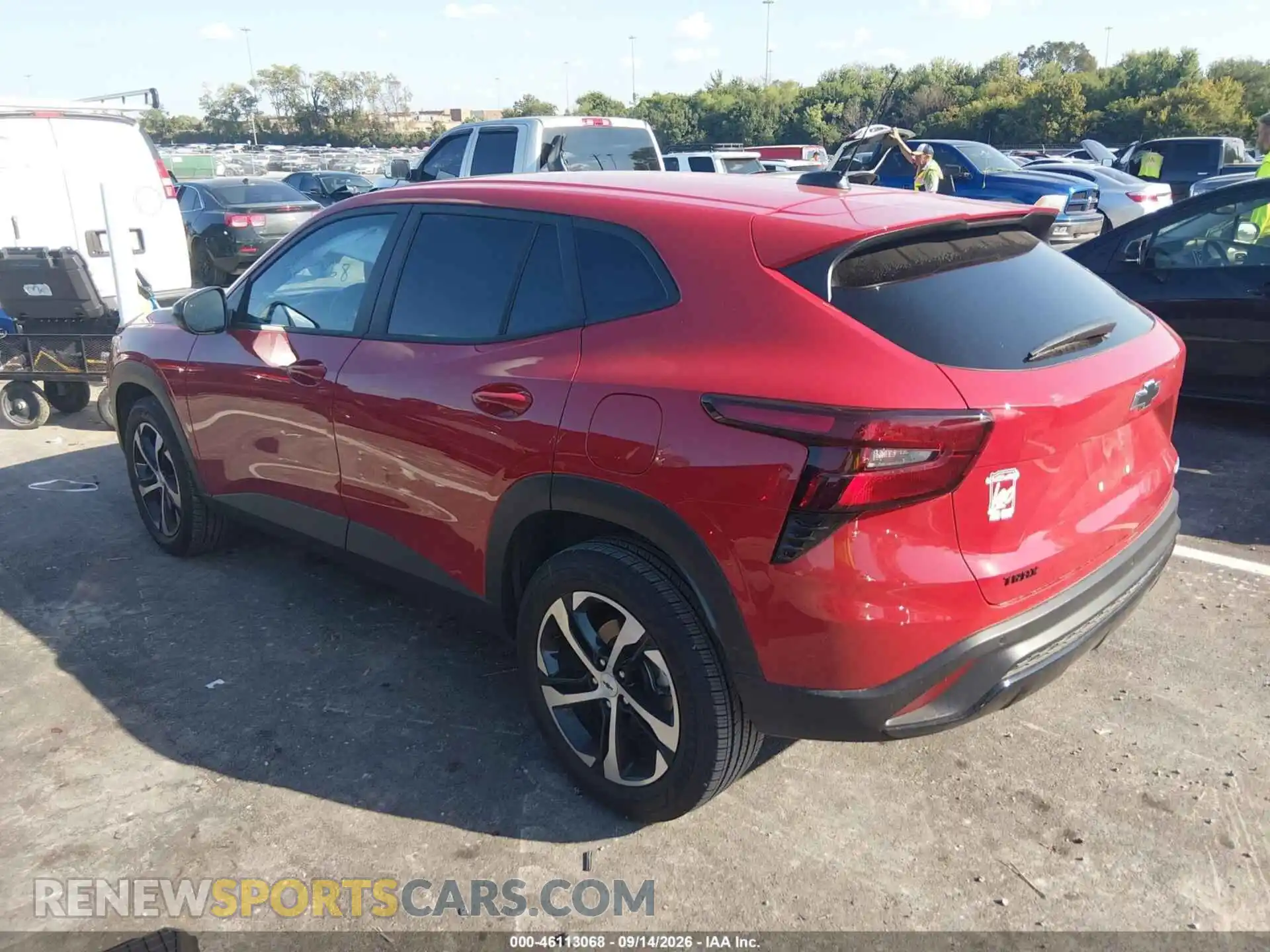 3 Photograph of a damaged car KL77LGEP1TC033691 CHEVROLET TRAX 2026