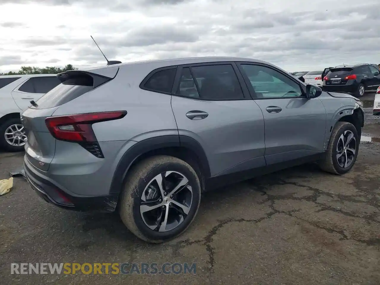 3 fotografías del automóvil dañado KL77LGEP1TC065332 CHEVROLET TRAX 2026