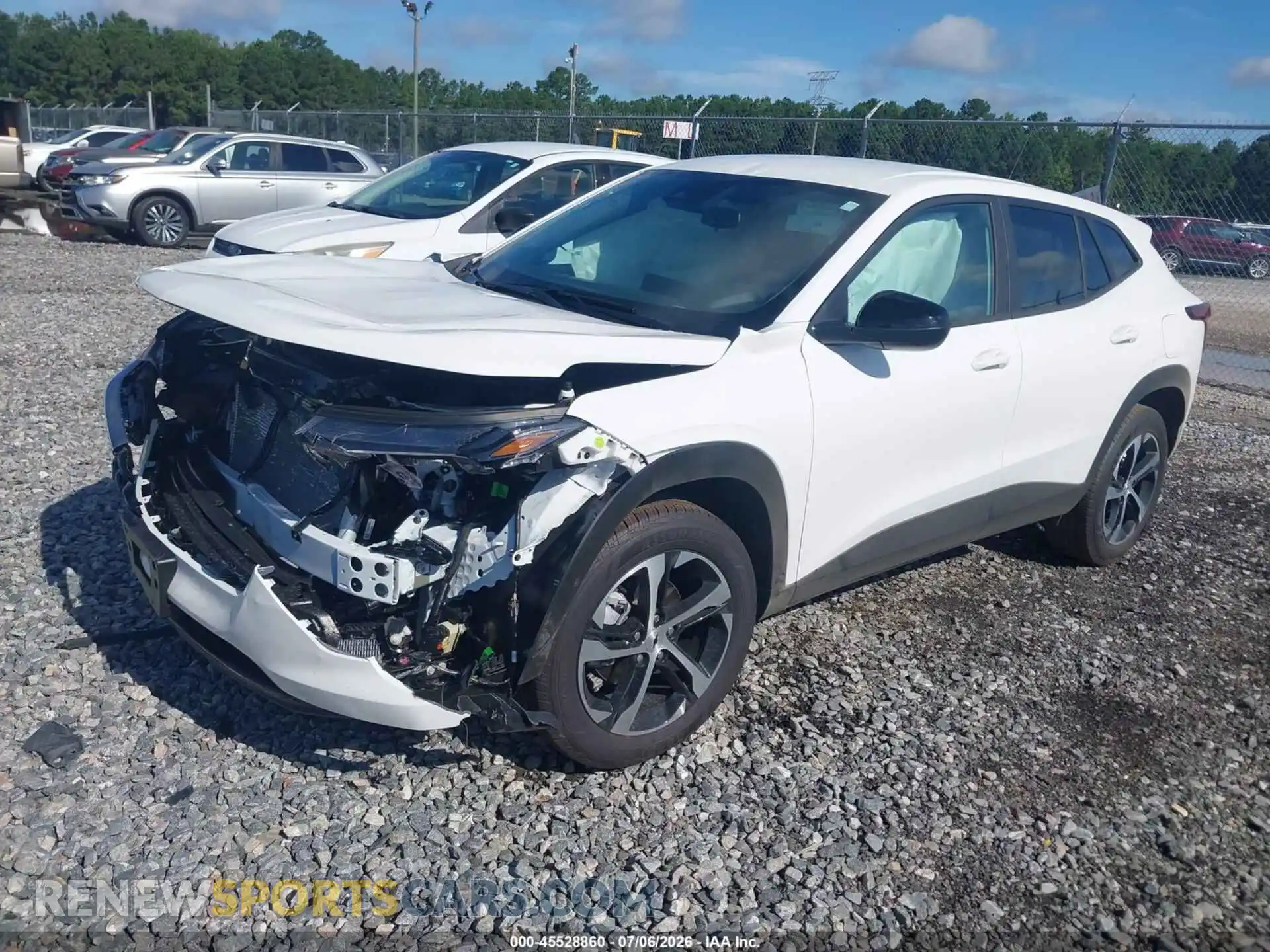 2 Photograph of a damaged car KL77LGEP1TC178360 CHEVROLET TRAX 2026