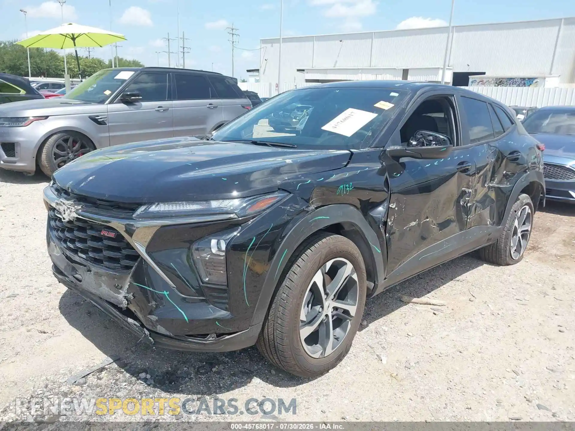 2 Фотография поврежденного автомобиля KL77LGEP3TC087185 CHEVROLET TRAX 2026