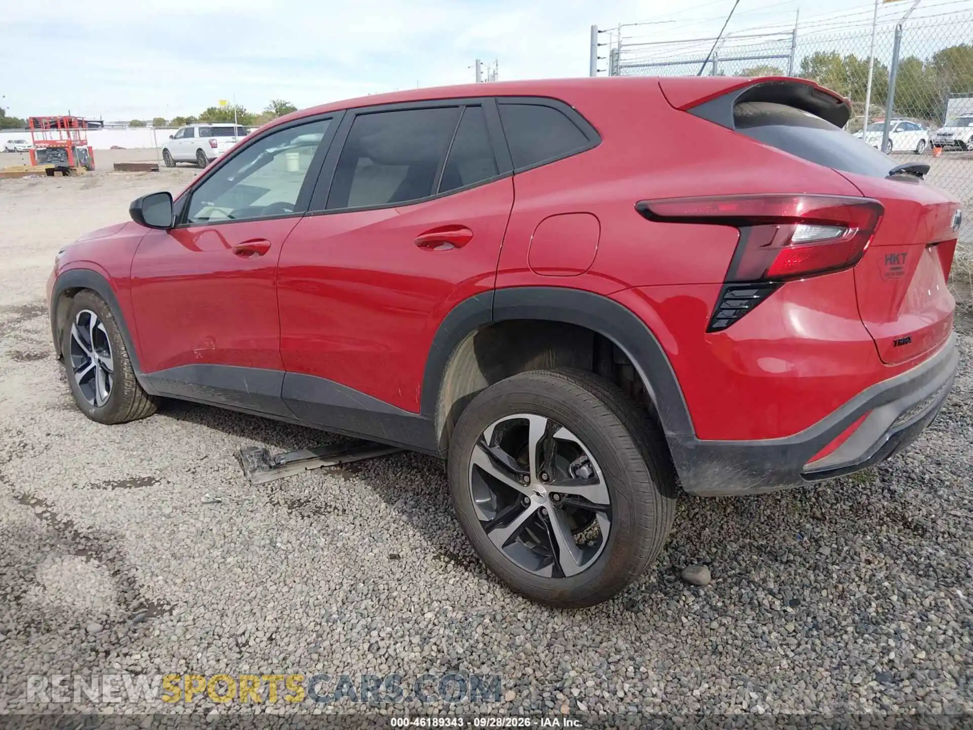 3 fotografías del automóvil dañado KL77LGEP7TC024963 CHEVROLET TRAX 2026