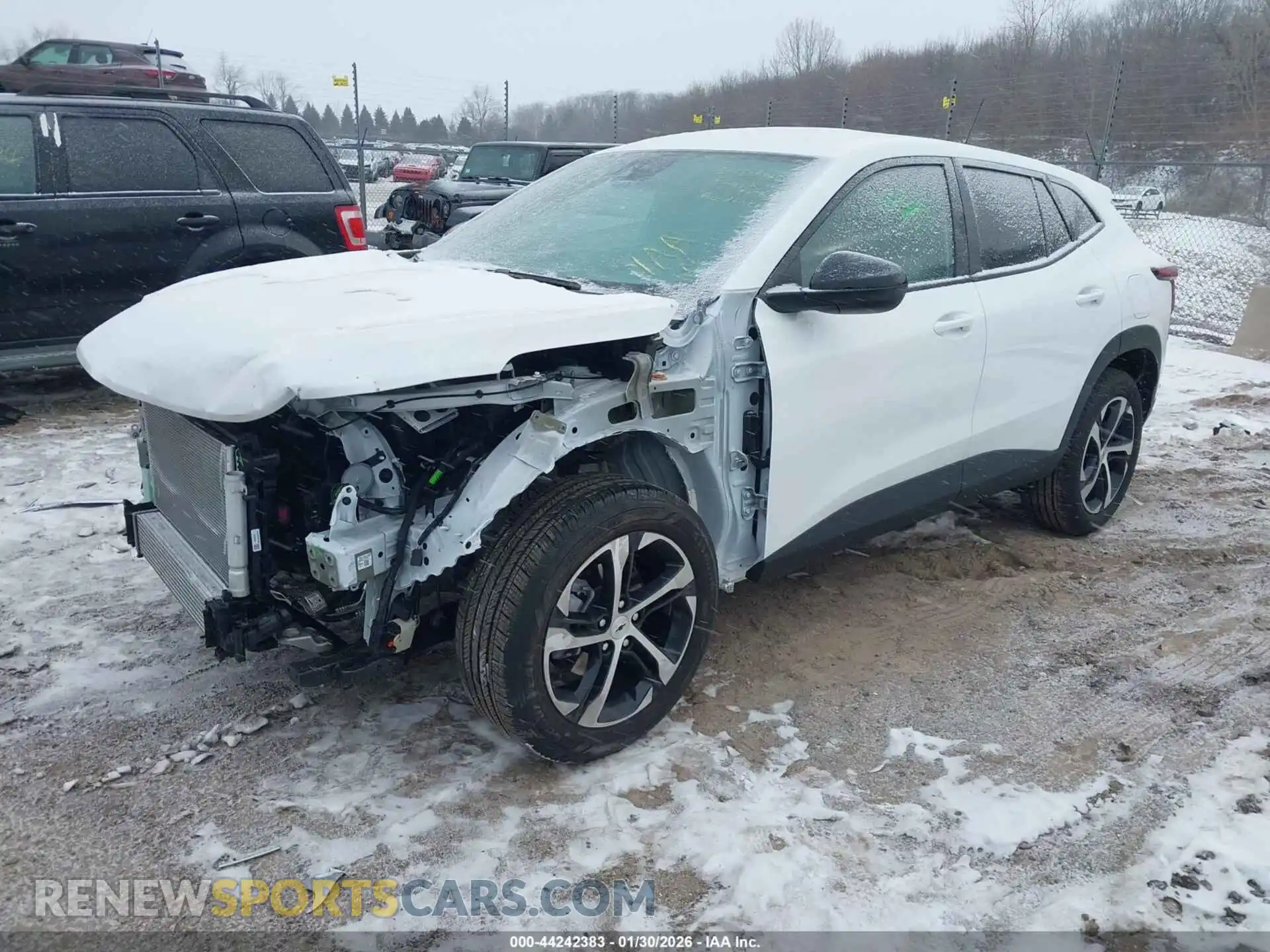 2 Photograph of a damaged car KL77LGEP7TC030763 CHEVROLET TRAX 2026