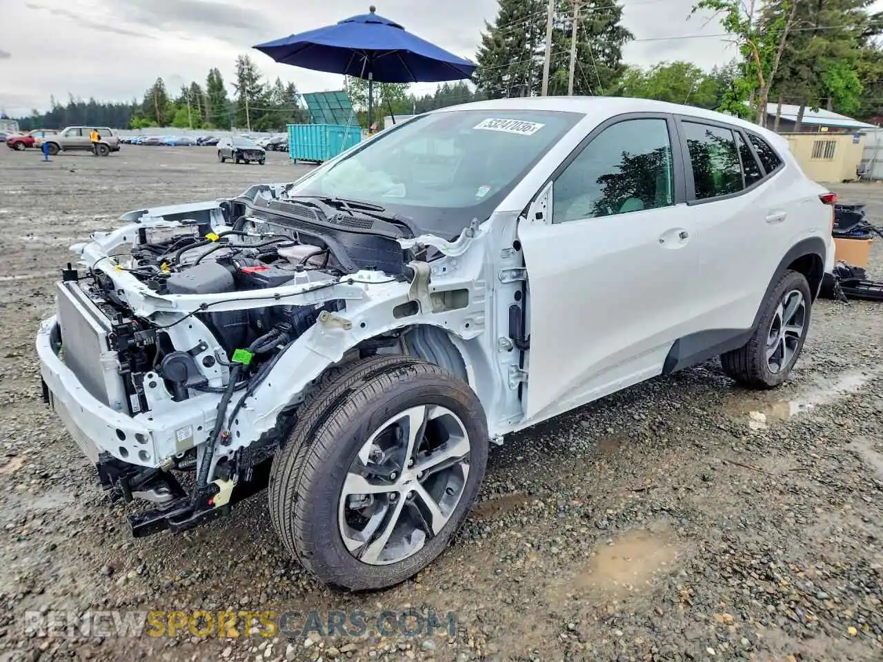 1 Photograph of a damaged car KL77LGEP7TC045909 CHEVROLET TRAX 2026