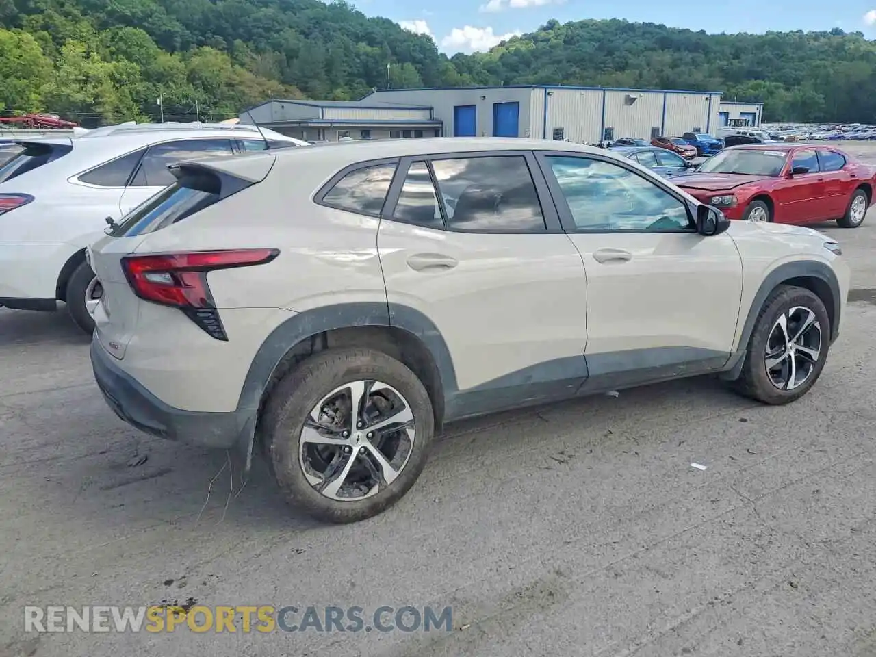3 Photograph of a damaged car KL77LGEP7TC060393 CHEVROLET TRAX 2026