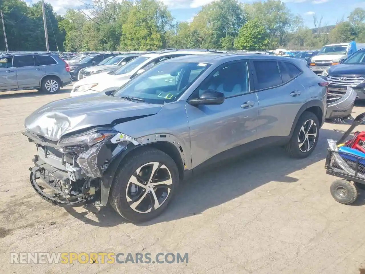 1 Photograph of a damaged car KL77LGEP7TC207621 CHEVROLET TRAX 2026