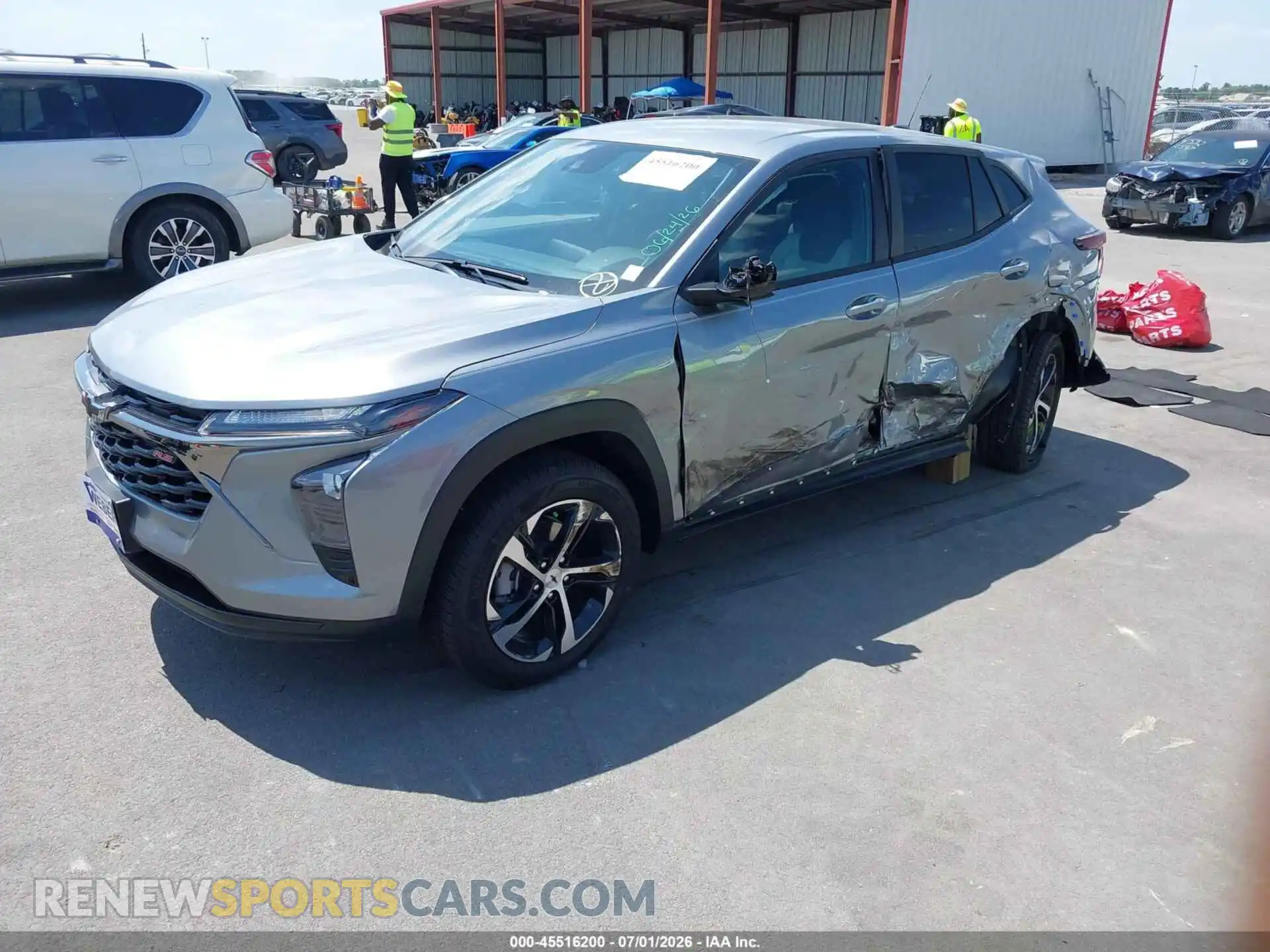 2 Photograph of a damaged car KL77LGEP8TC064971 CHEVROLET TRAX 2026
