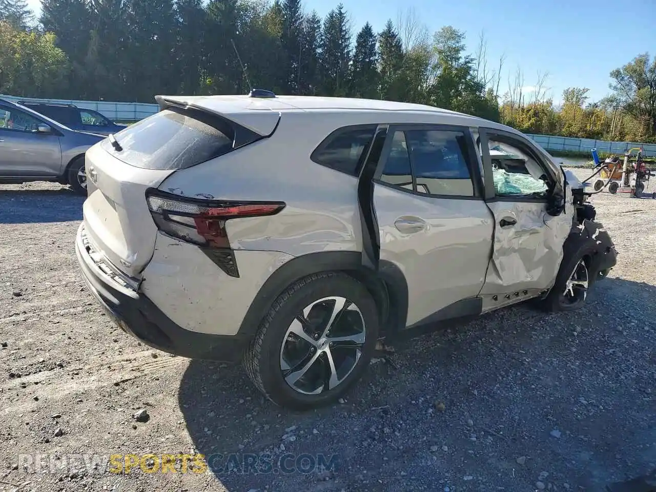 3 Photograph of a damaged car KL77LGEP8TC084931 CHEVROLET TRAX 2026