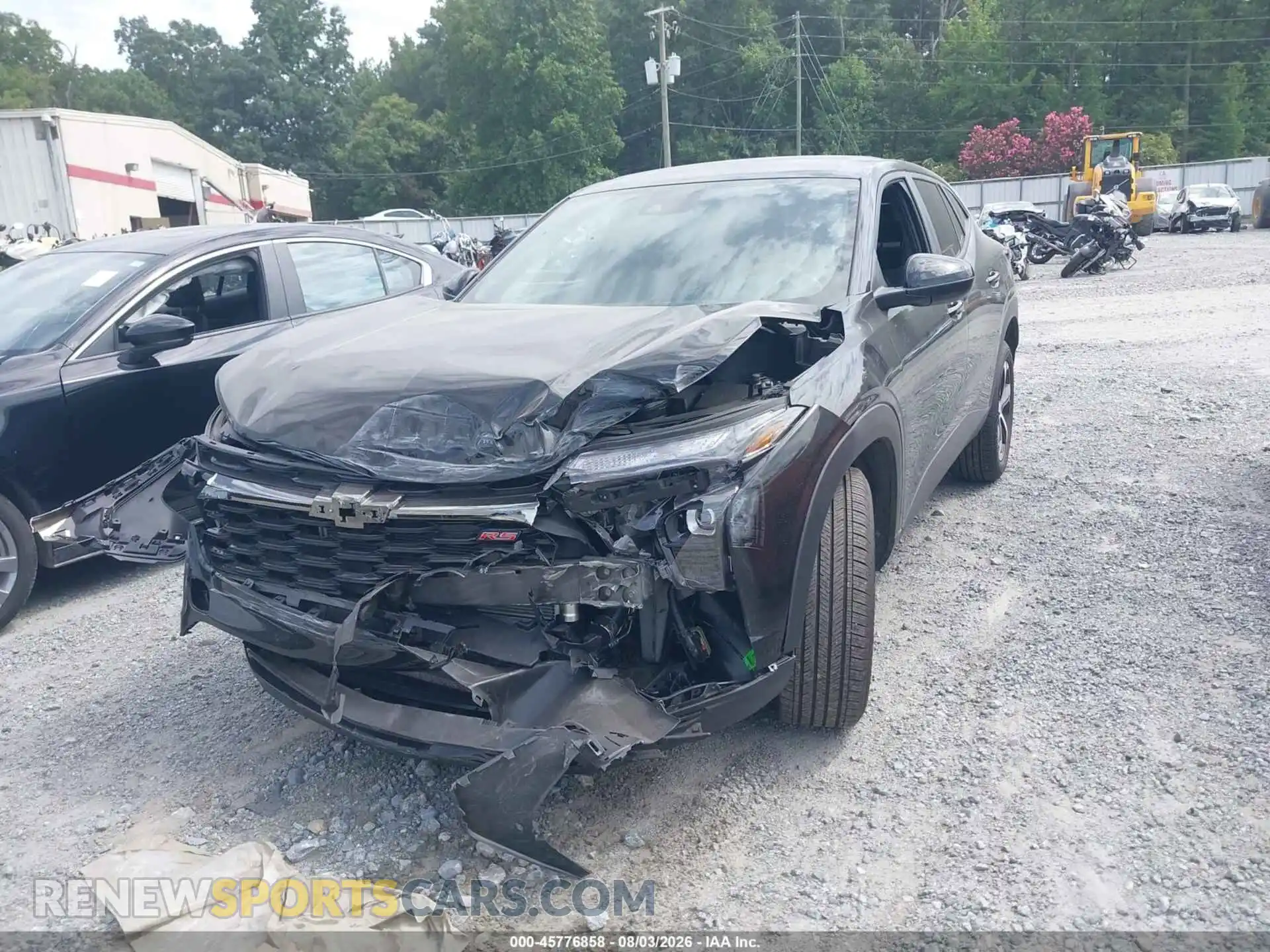 2 fotografías del automóvil dañado KL77LGEP8TC117250 CHEVROLET TRAX 2026