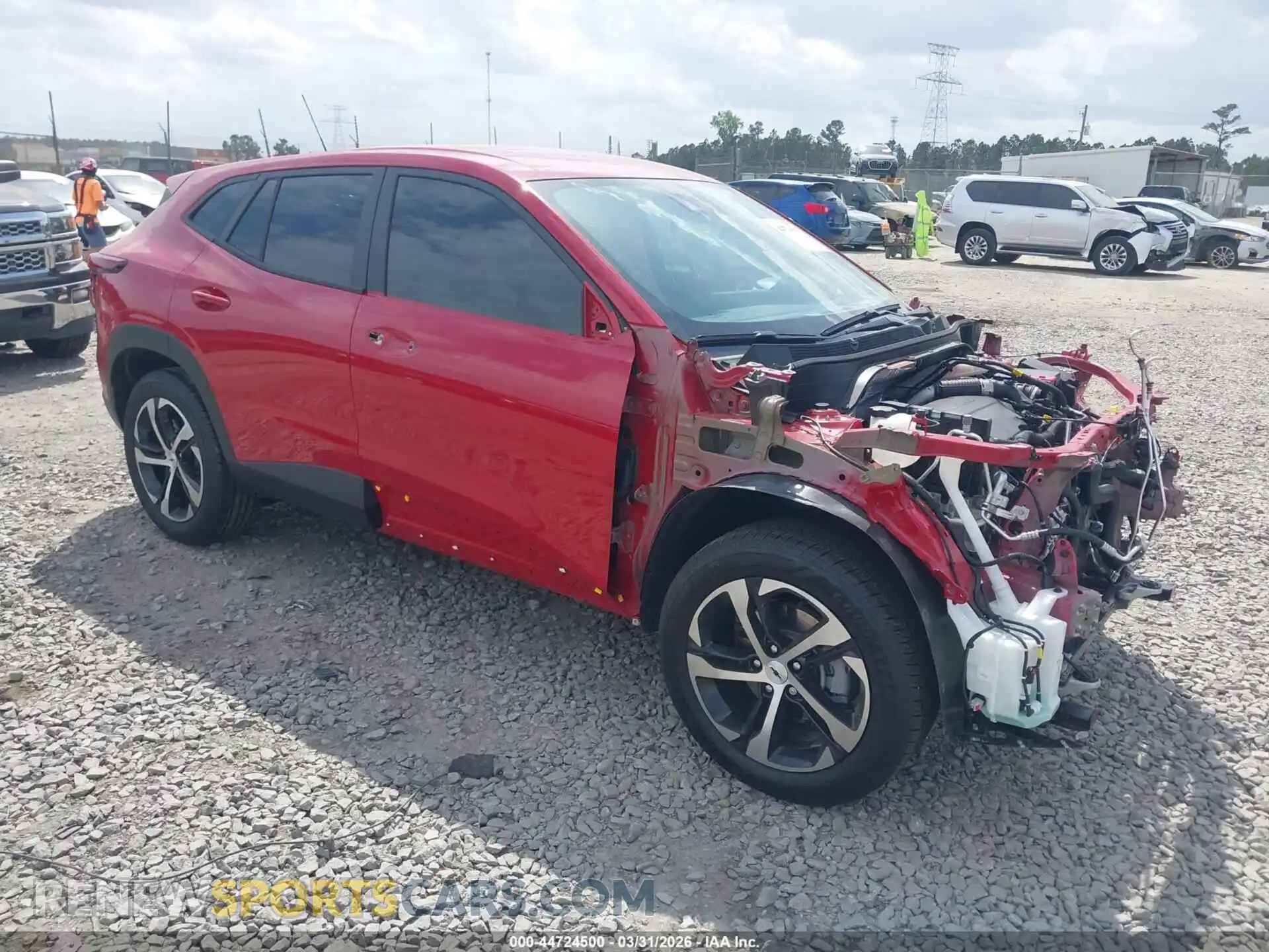 1 Photograph of a damaged car KL77LGEP9TC081584 CHEVROLET TRAX 2026