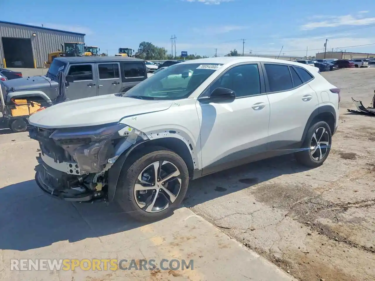 1 Photograph of a damaged car KL77LGEP9TC223223 CHEVROLET TRAX 2026