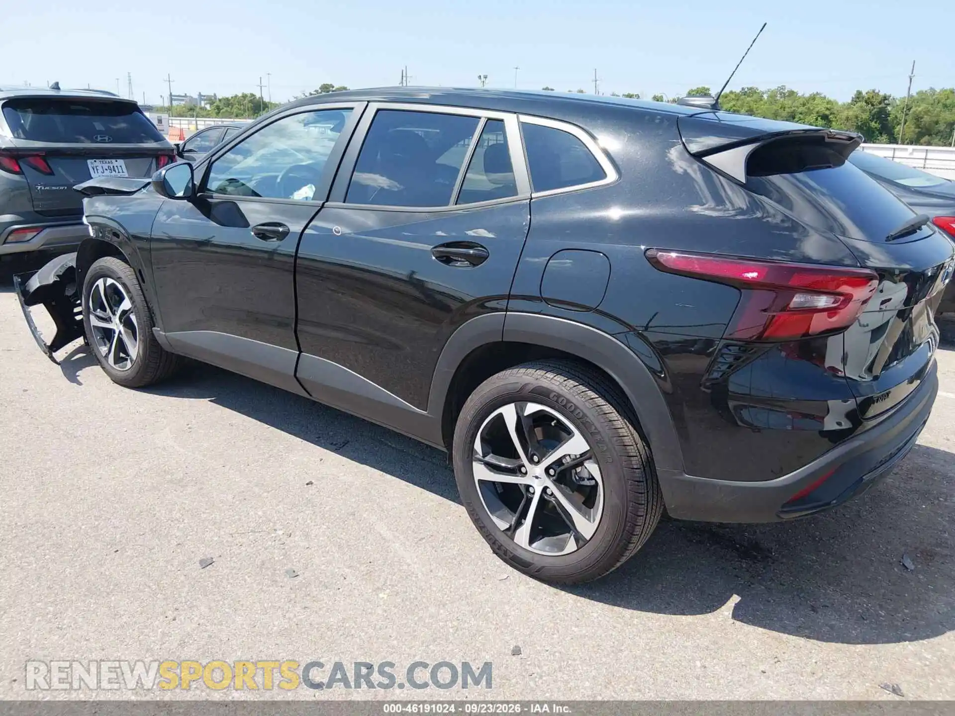 3 fotografías del automóvil dañado KL77LGEPXTC023547 CHEVROLET TRAX 2026