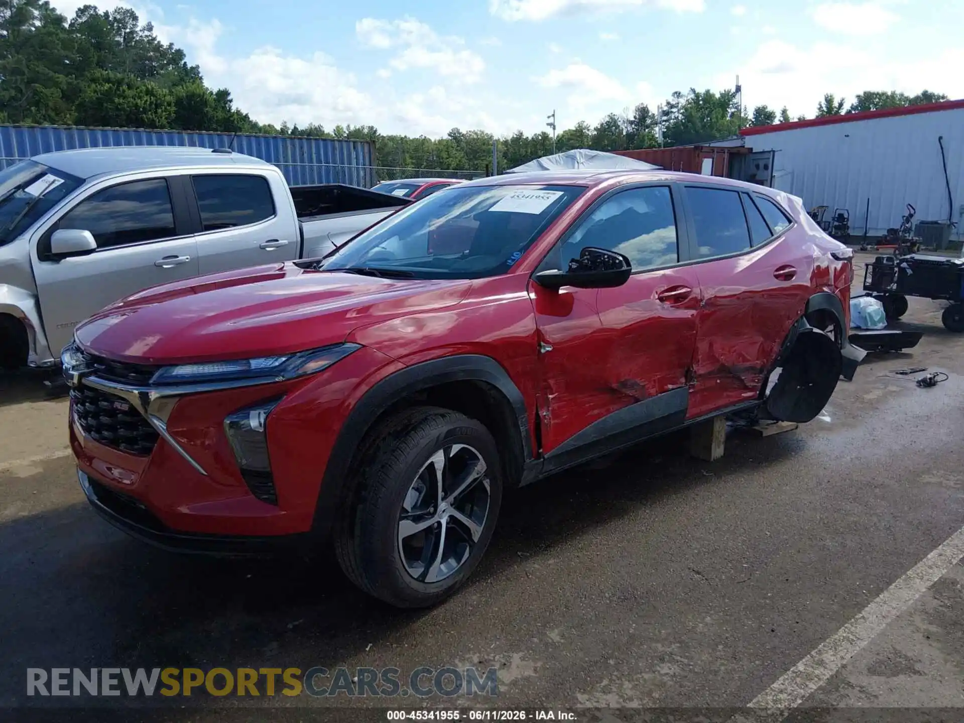 2 Фотография поврежденного автомобиля KL77LGEPXTC026870 CHEVROLET TRAX 2026