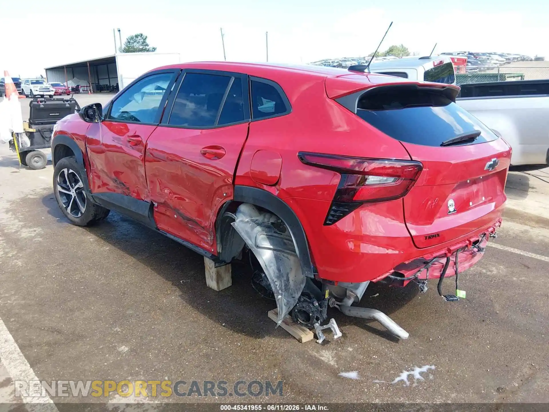 3 Фотография поврежденного автомобиля KL77LGEPXTC026870 CHEVROLET TRAX 2026