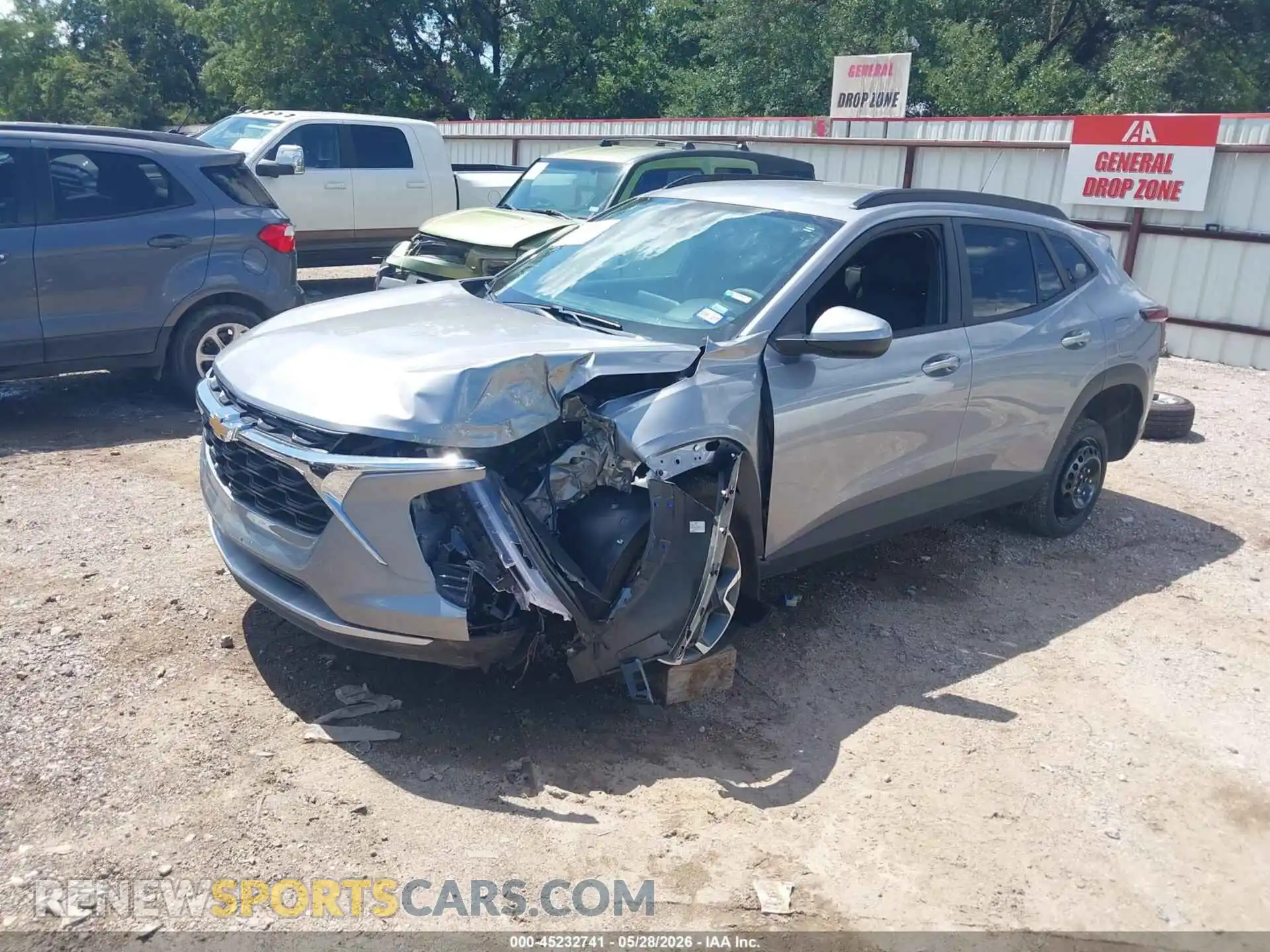 2 Photograph of a damaged car KL77LHEP0TC026270 CHEVROLET TRAX 2026