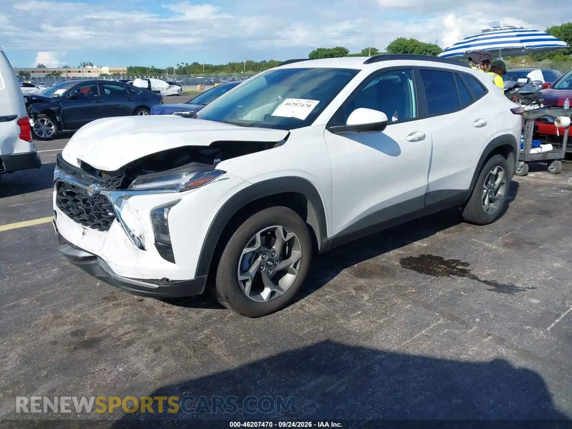 2 Photograph of a damaged car KL77LHEP0TC046695 CHEVROLET TRAX 2026