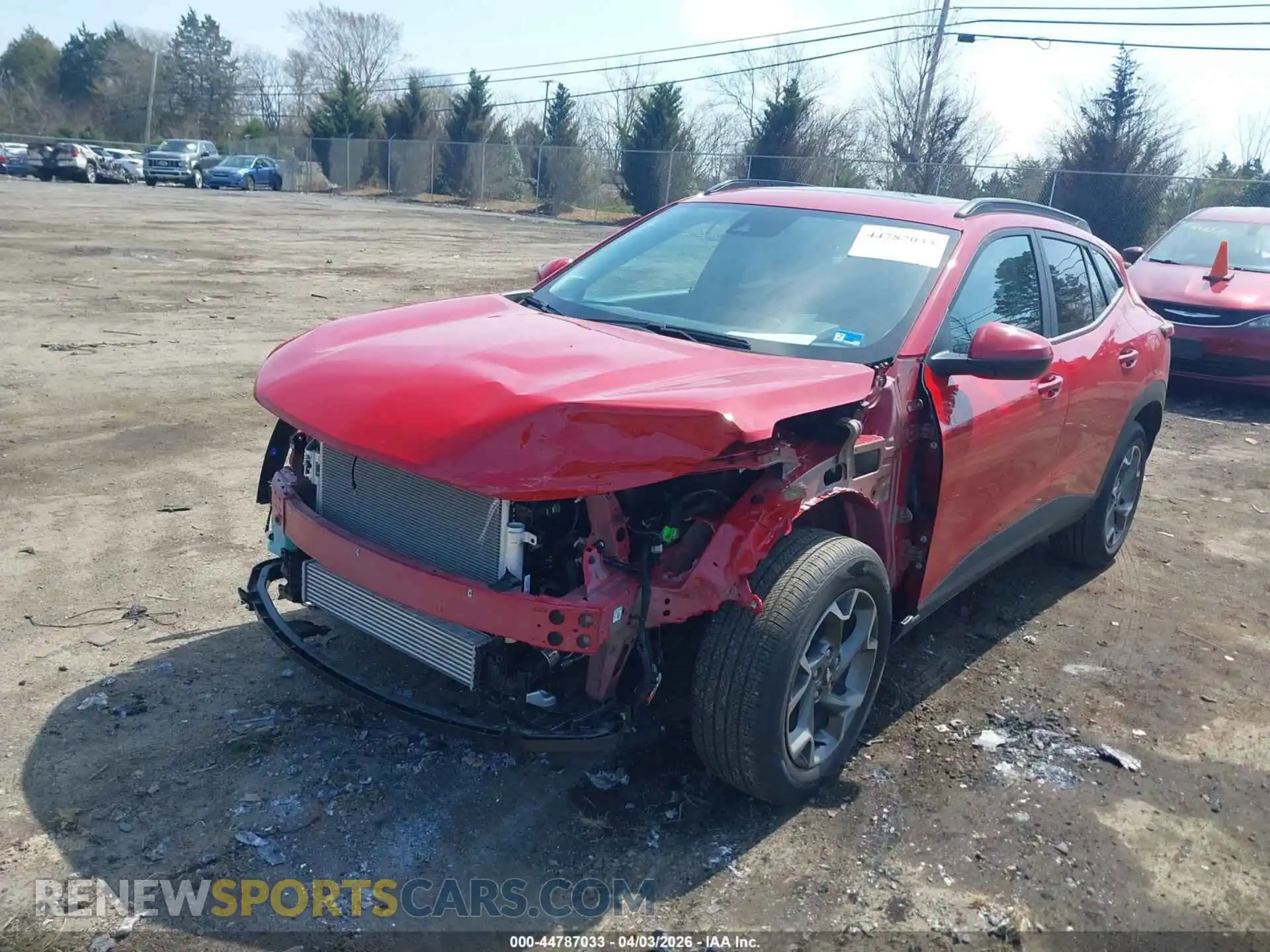 2 Photograph of a damaged car KL77LHEP0TC088784 CHEVROLET TRAX 2026